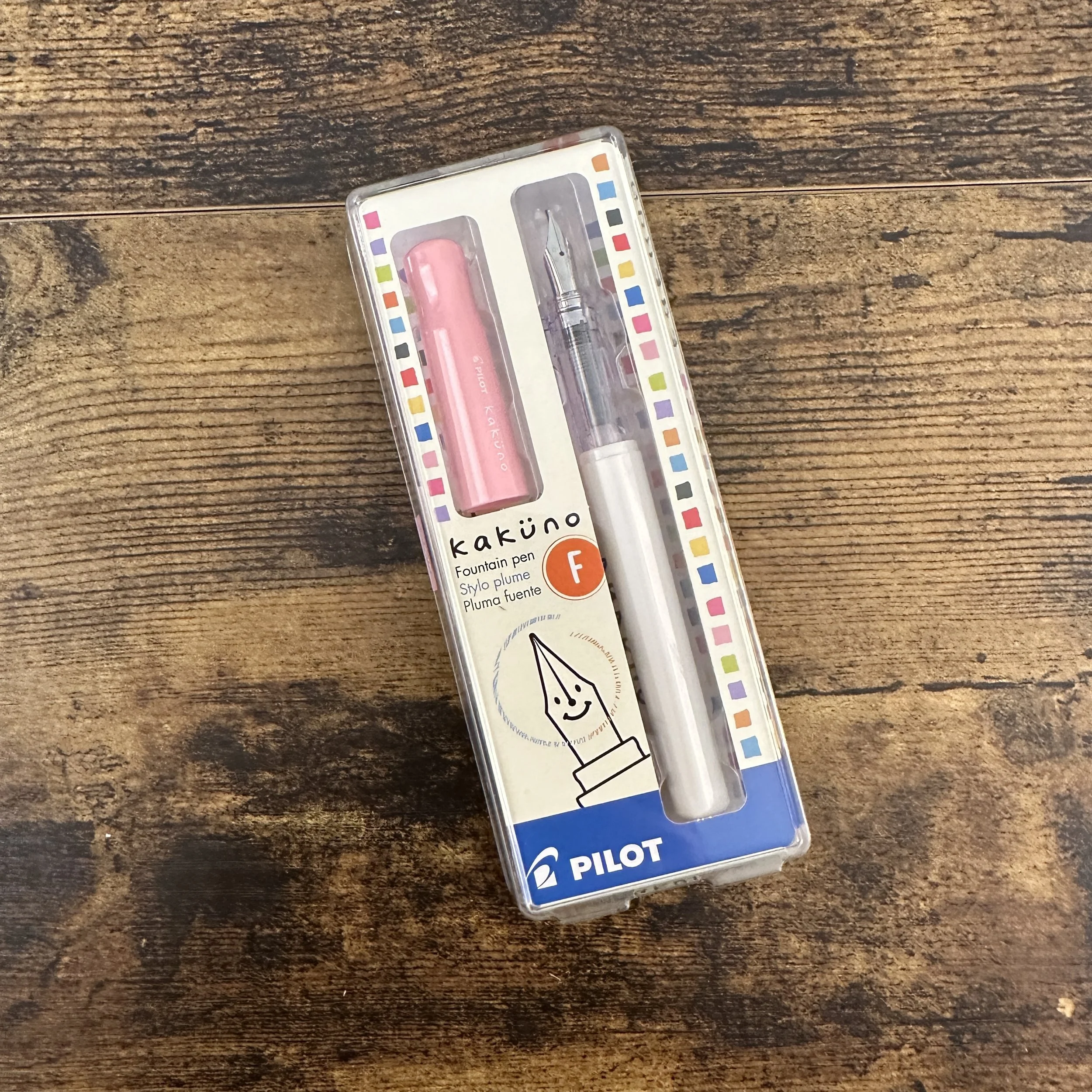 Pilot Kakuno Pink White