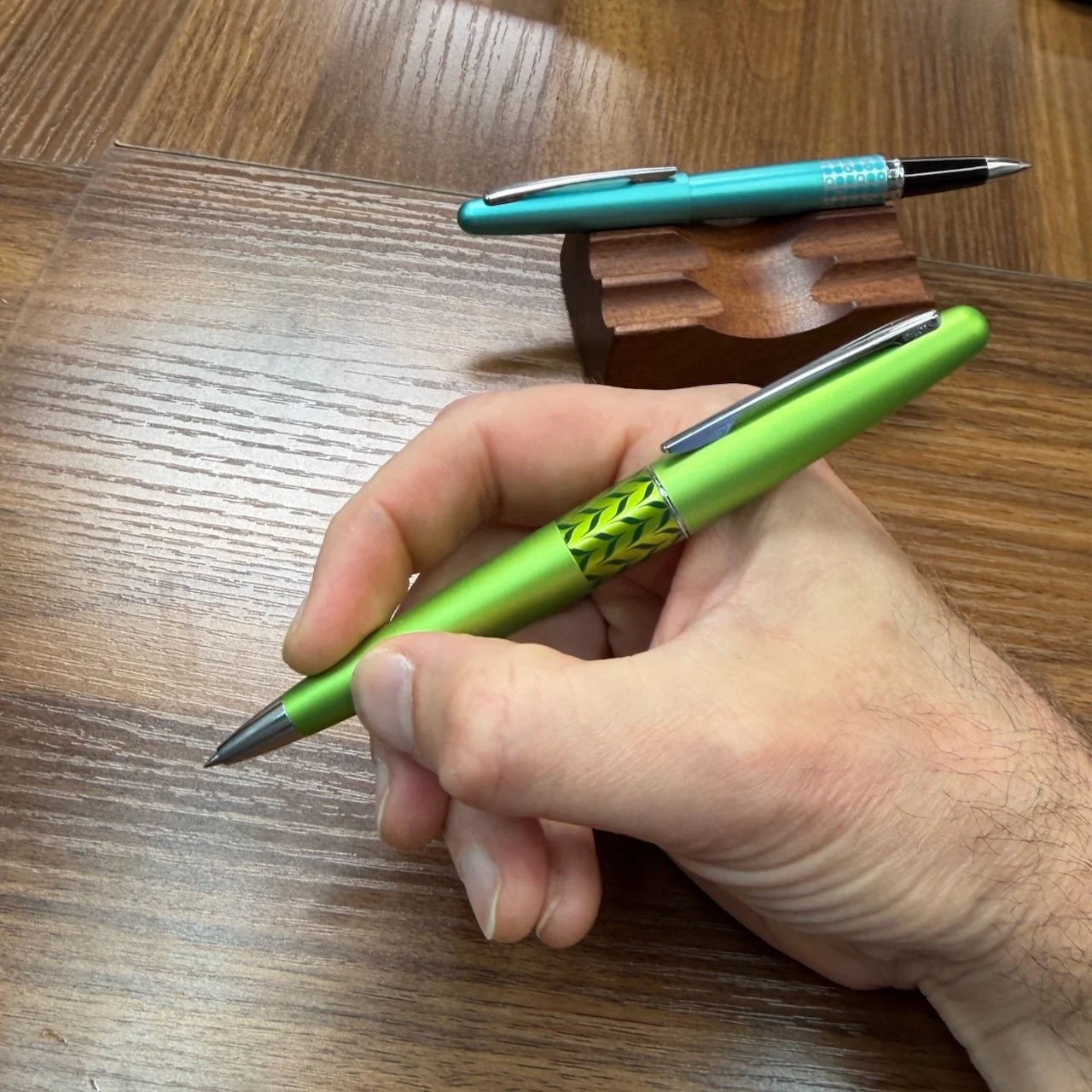 Pilot Metropolitan Ballpoint in-hand