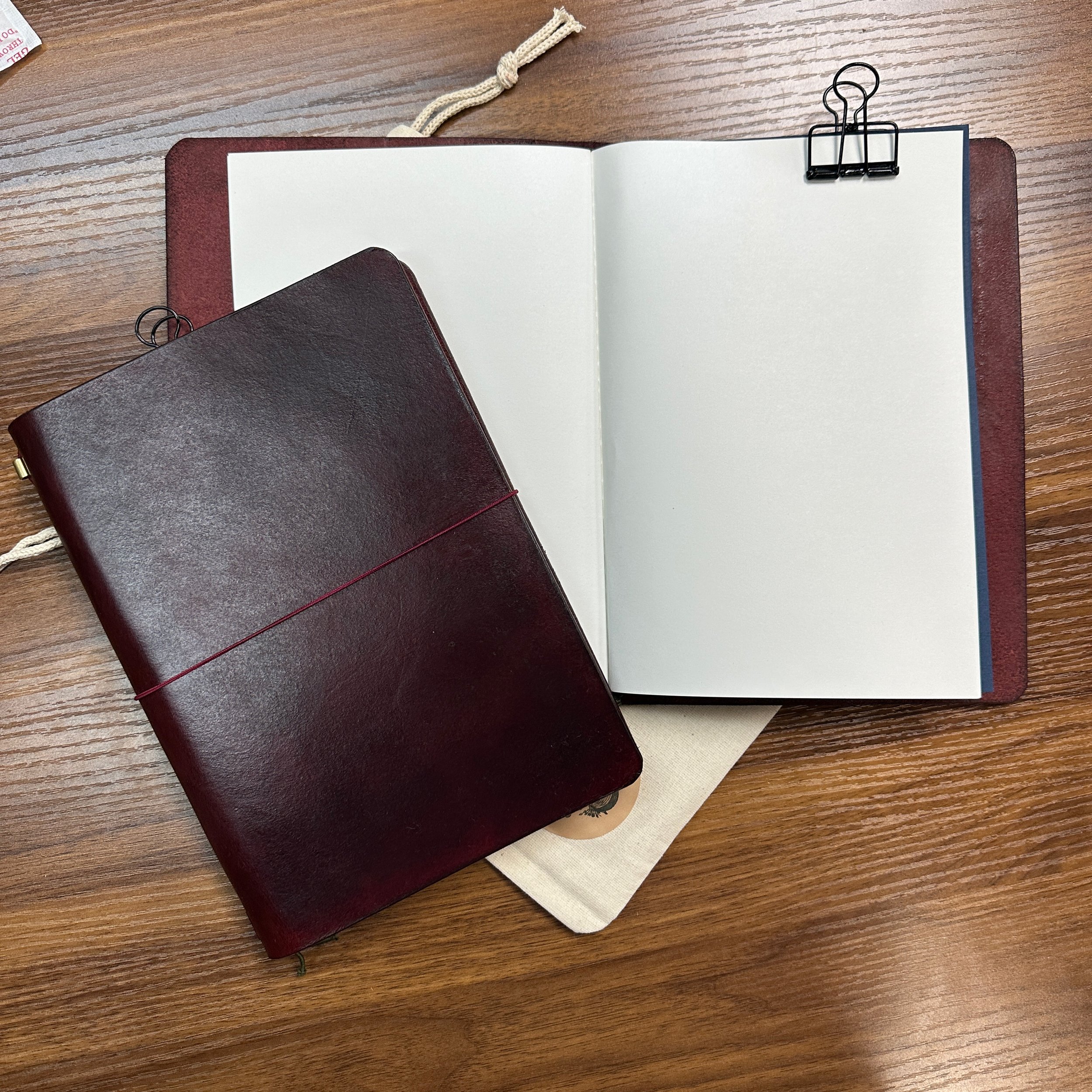 OnionBrand Handmade Leather Notebook Cover