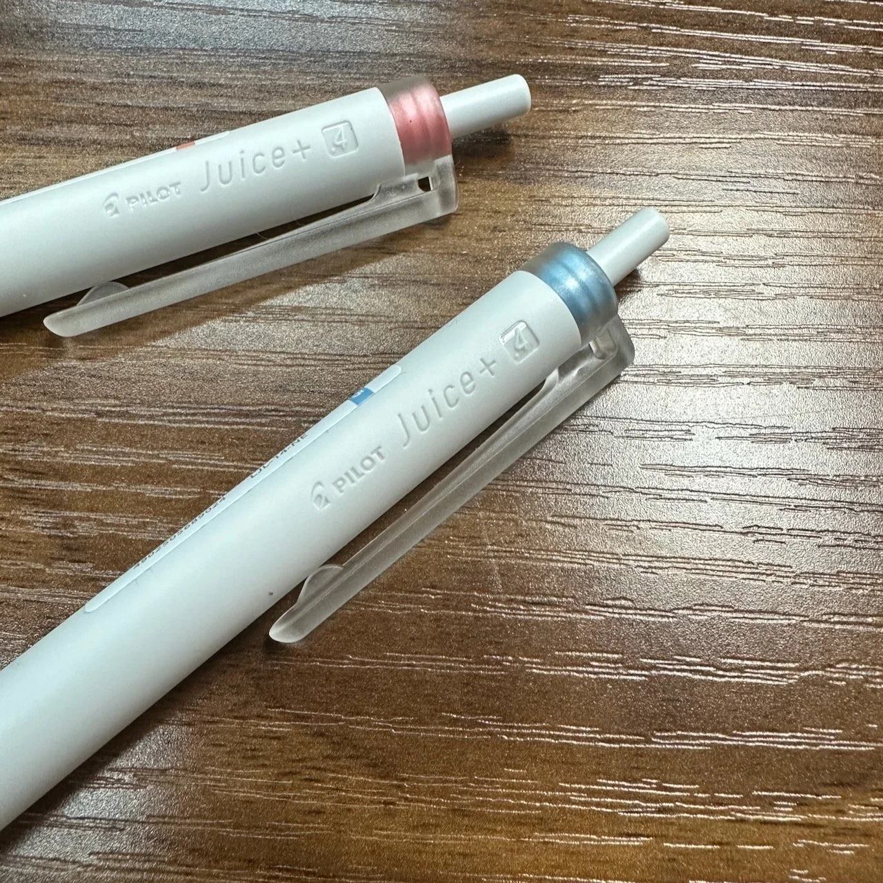 Pilot Juice Plus Gel Pen Knock and Logo