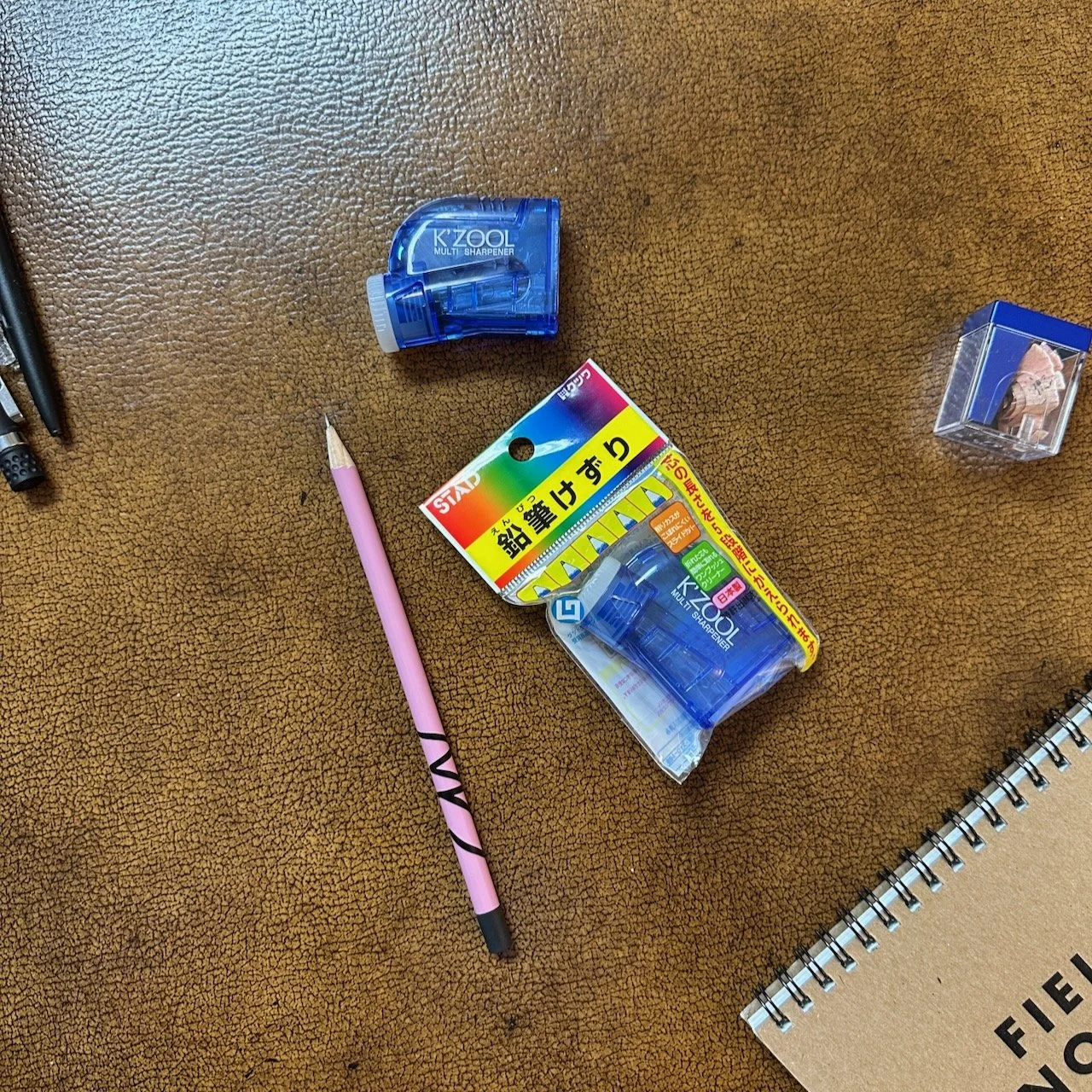 Kutsuwa K'Zool Stad sharpener with multi-tip packaging