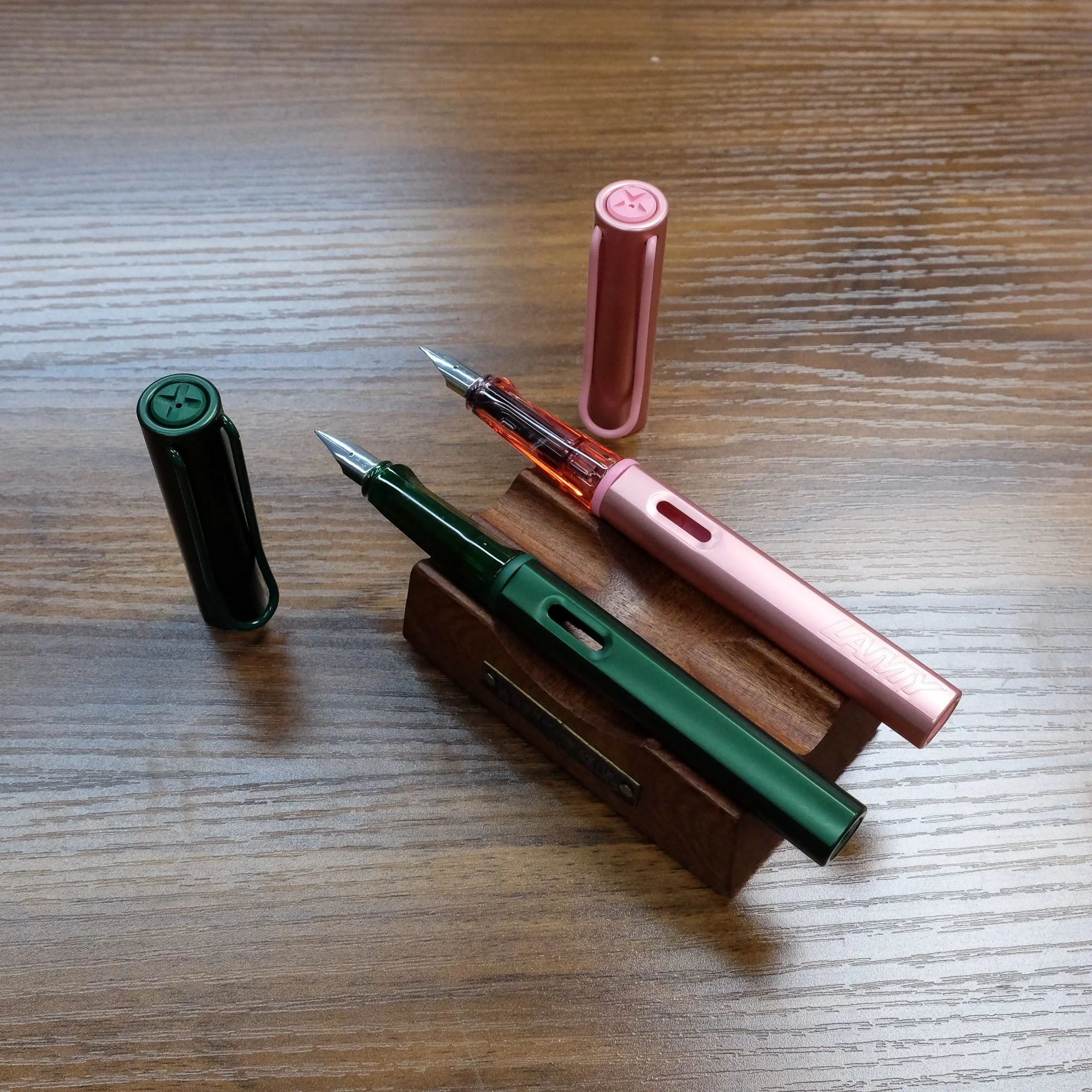 Lamy AL Star Pine and Flamingo