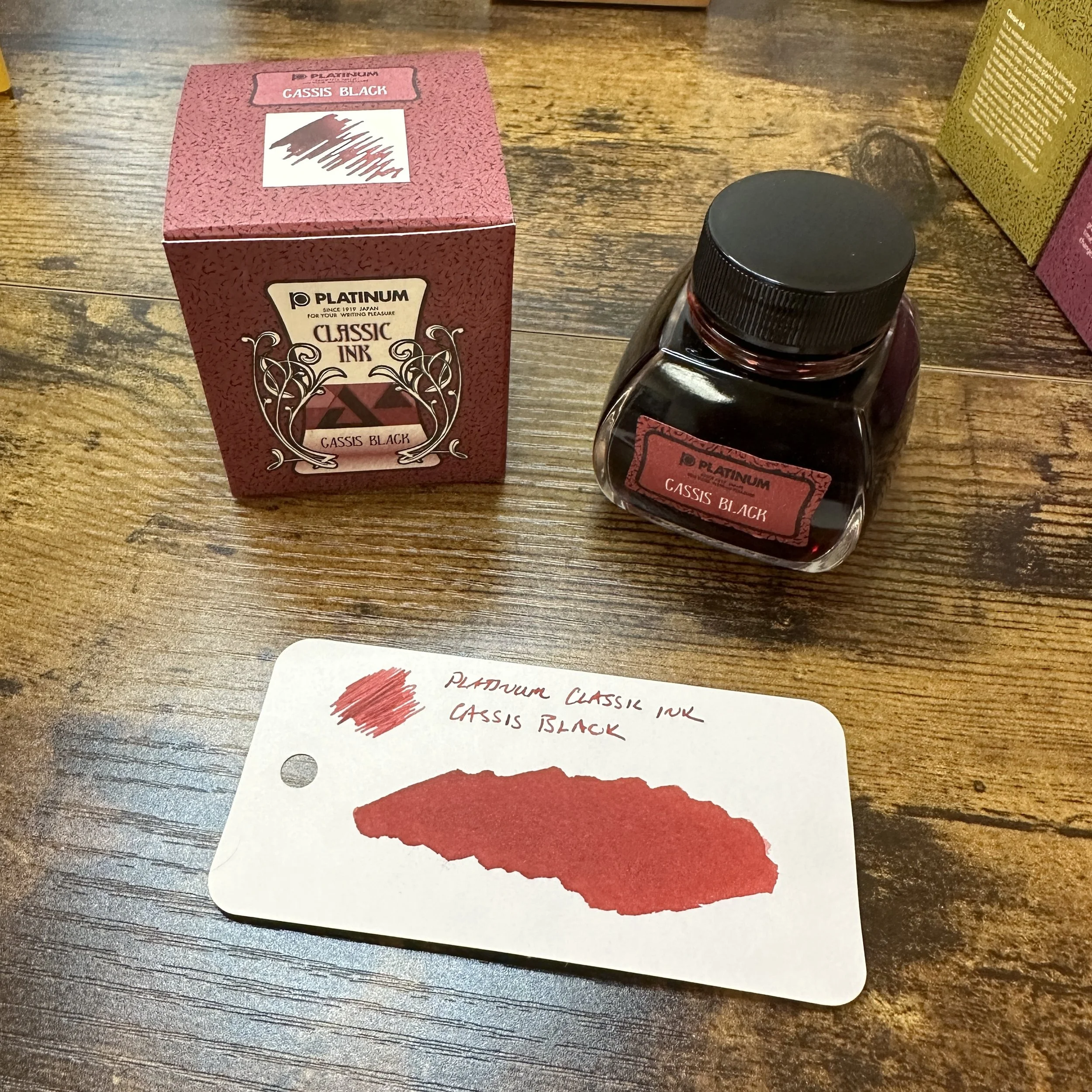 Platinum Classic Ink Cassis Black