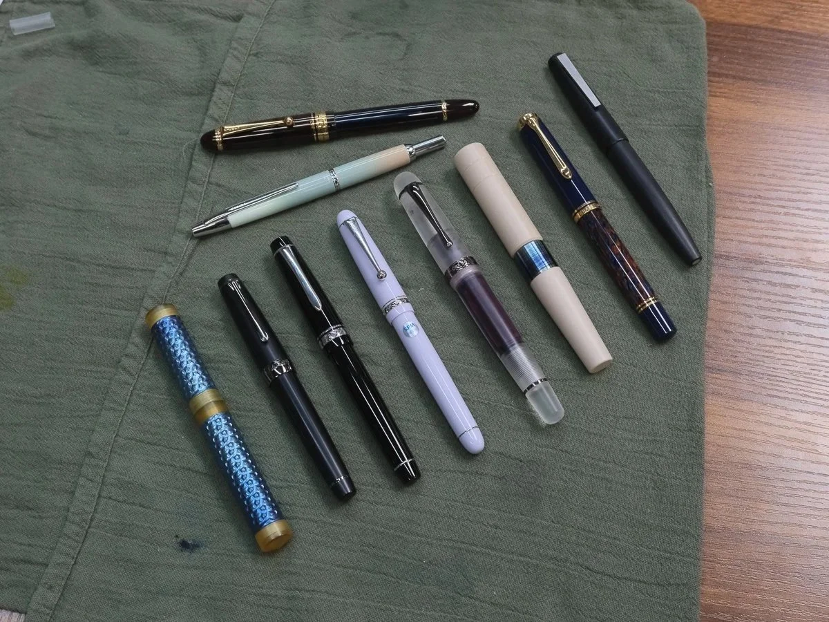 Joe's 10 Fountain Pens