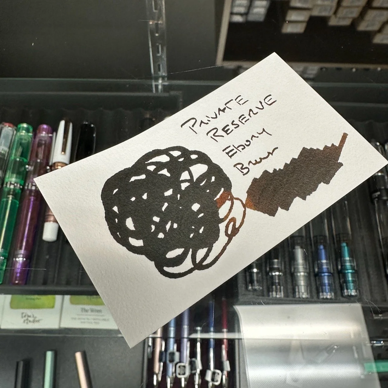 Private Reserve Ebony Brown Swatch