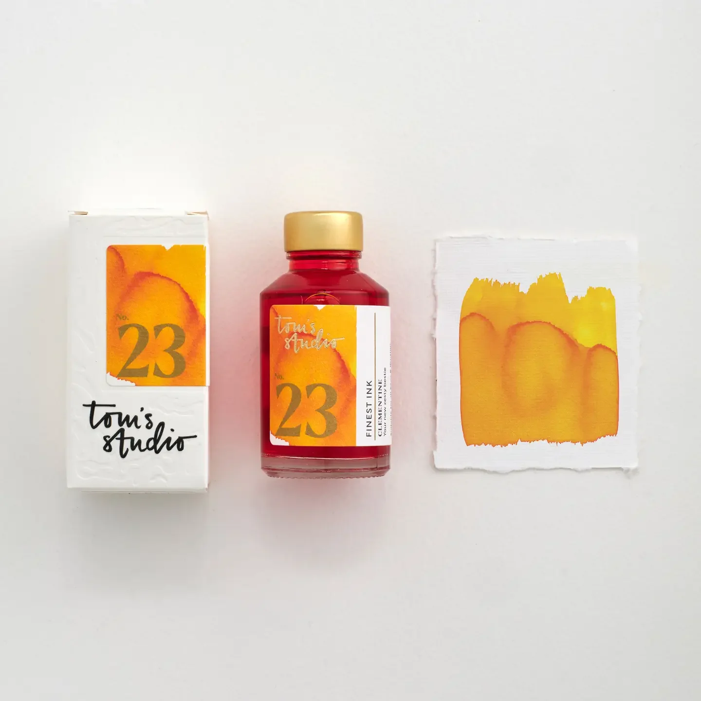 Tom's Studio Fountain Pen Ink No. 23 Clementine