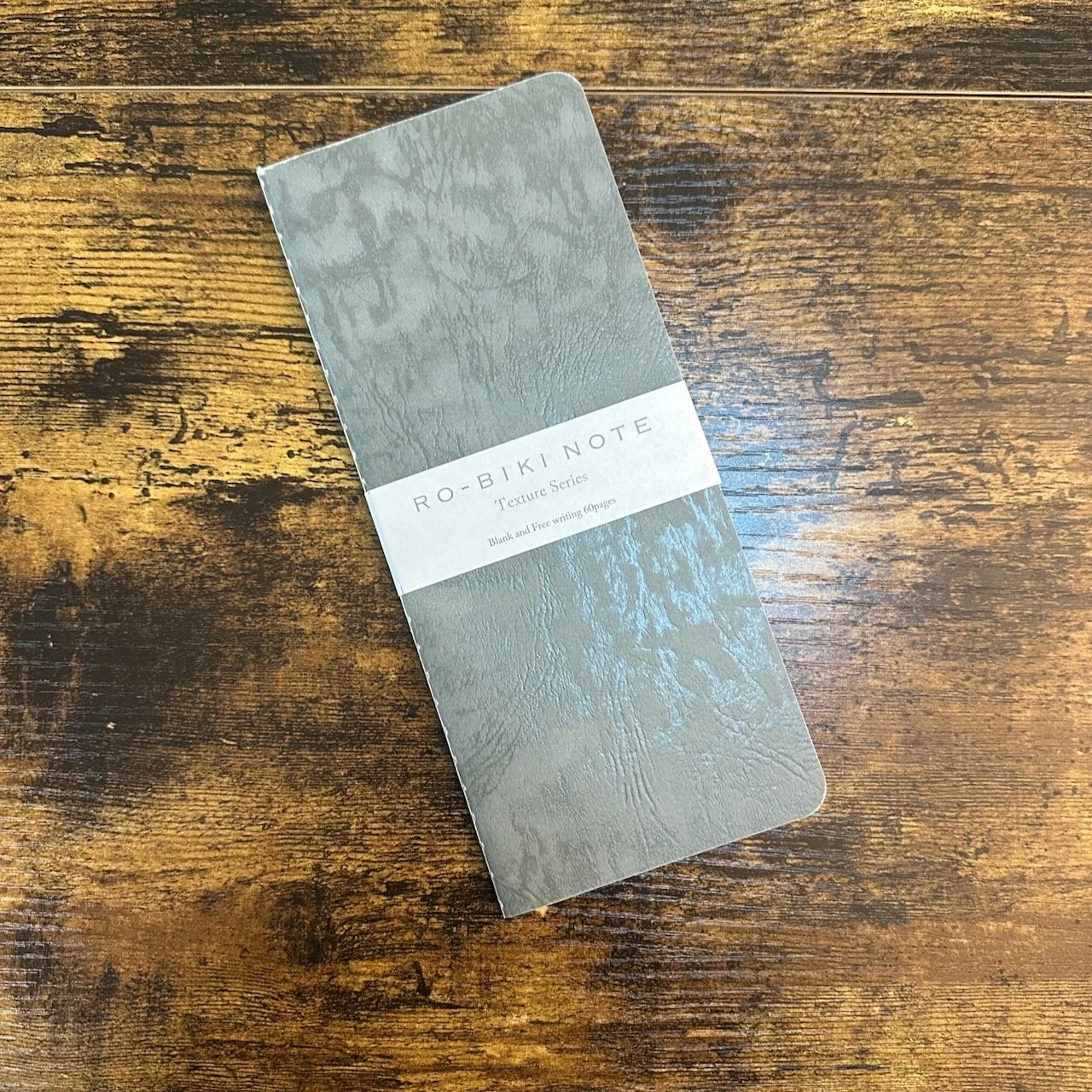 Yamamoto Ro-Biki Refill Grey Gin-nezu Textured Notebook