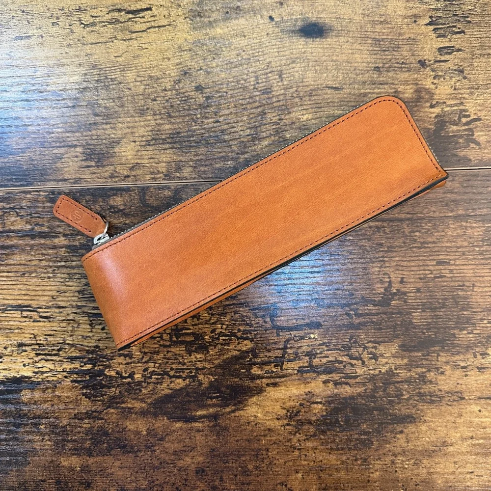 Craft Design Technology Leather Pen/Pencil Case — The Gentleman