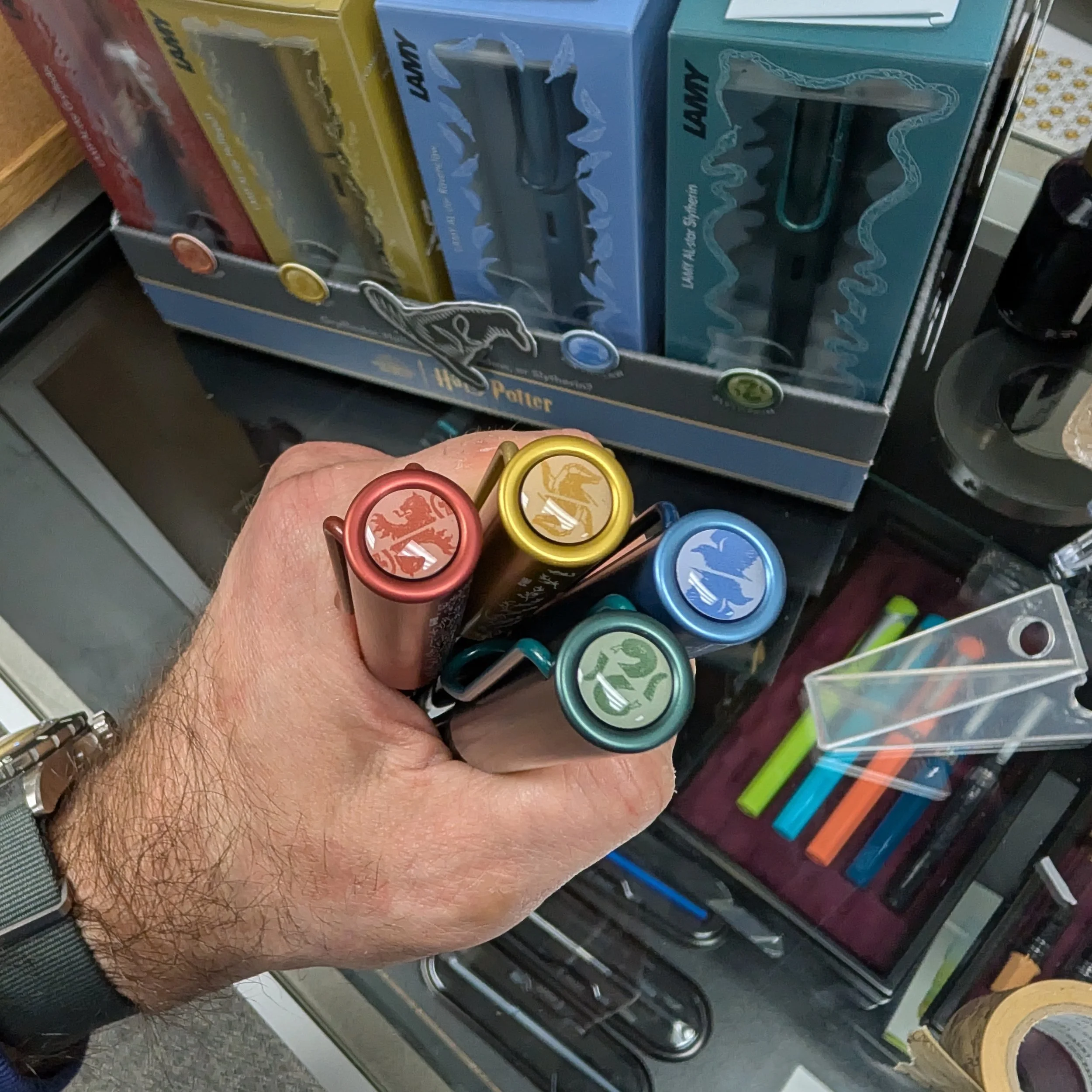 Harry Potter x Lamy AL-Star Cap Finials