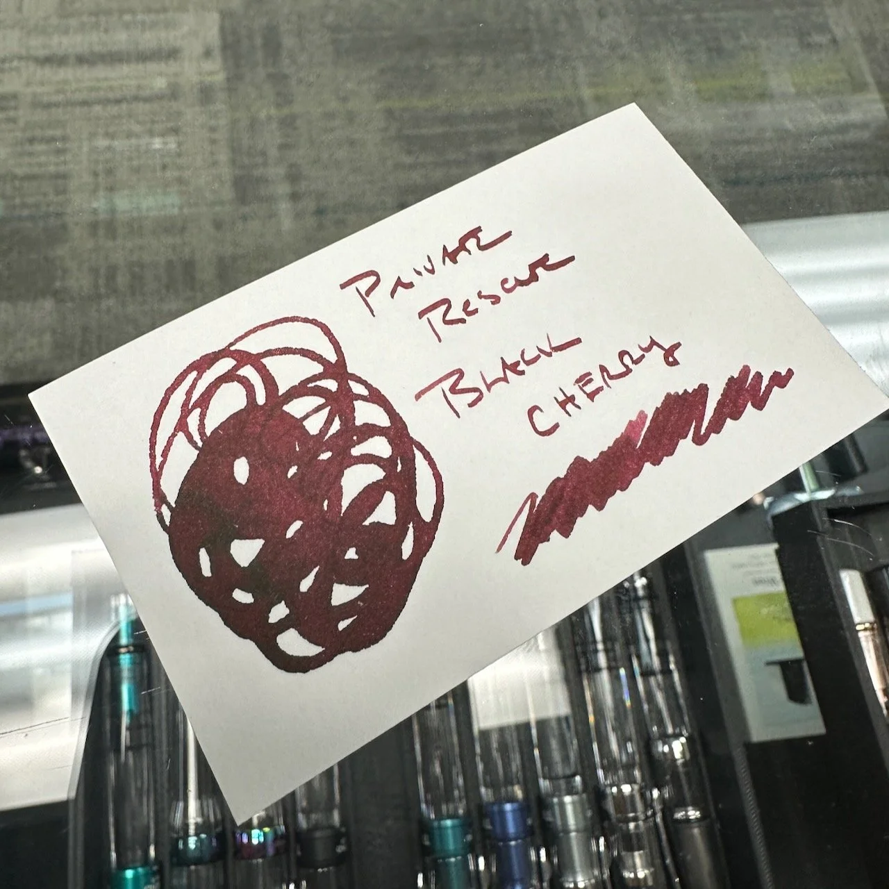 Private Reserve Black Cherry Swatch