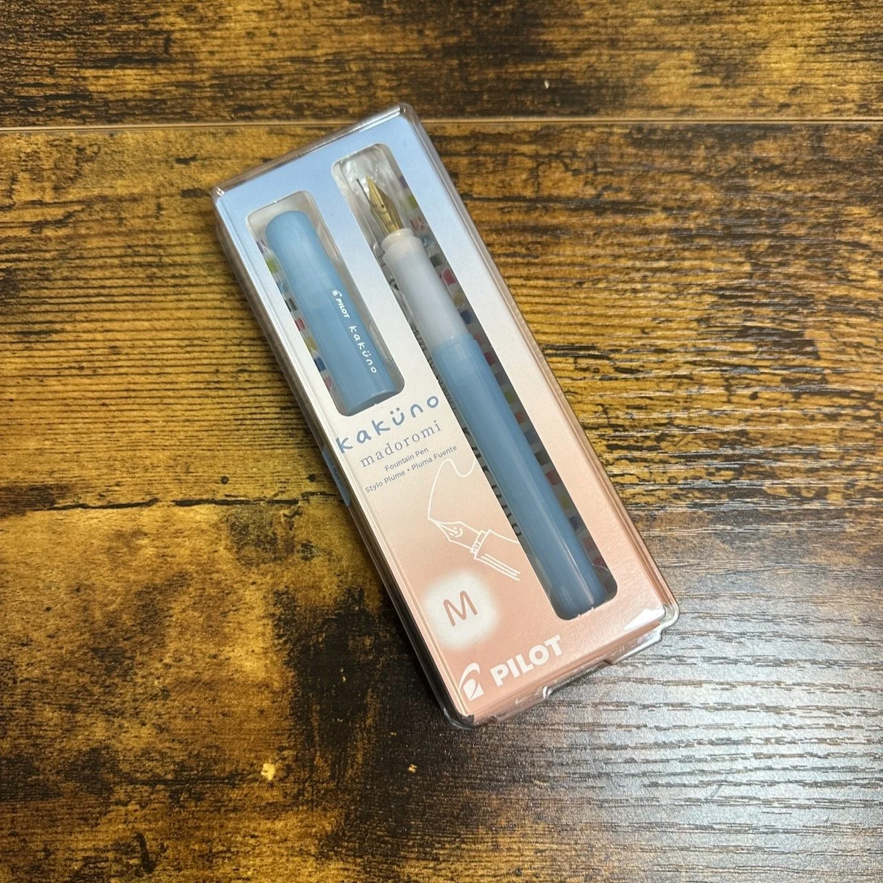 Pilot Kakuno Madoromi Light Blue Medium