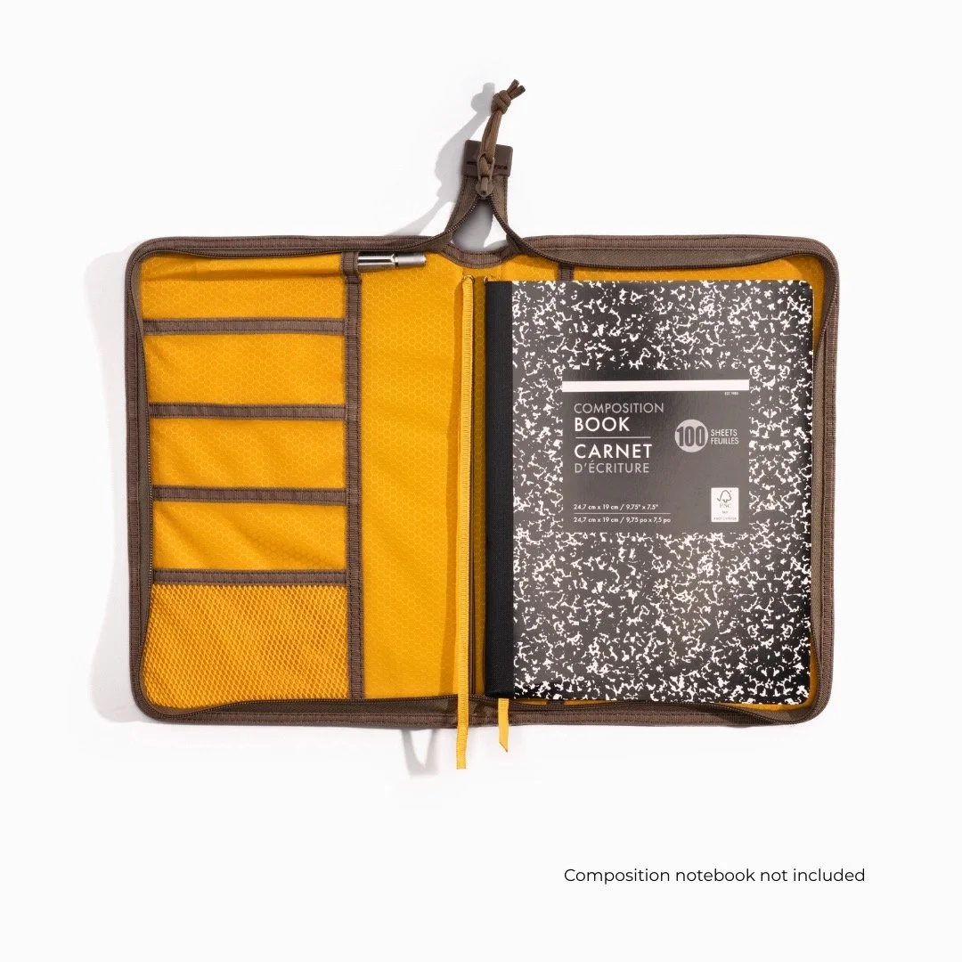 Lochby Field Folio B5 with composition book