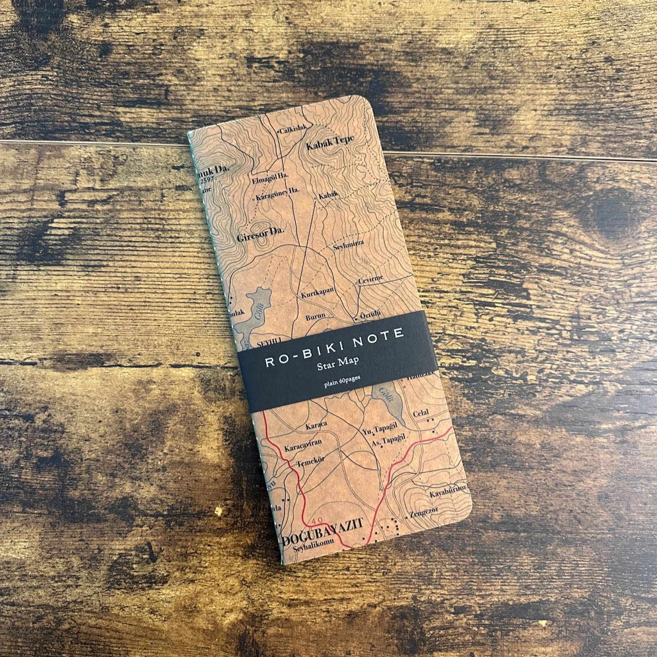 Yamamoto Ro-Biki Note Standard (Star Map Brown)