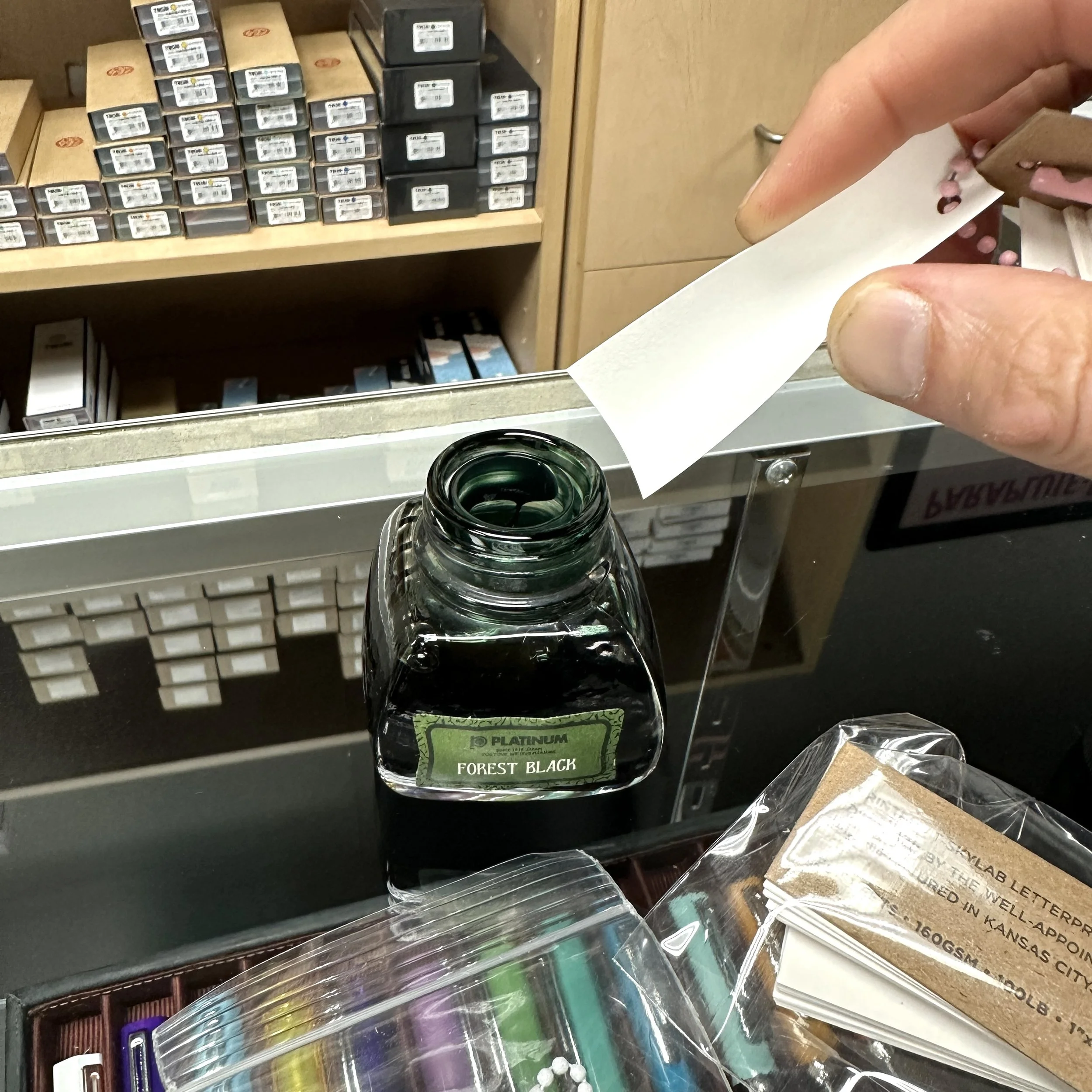 Col-o-Ring Dipper In Action