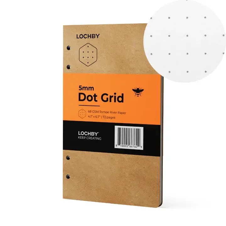 Lochby A6 Binder Refill Tomoe 68g Dot