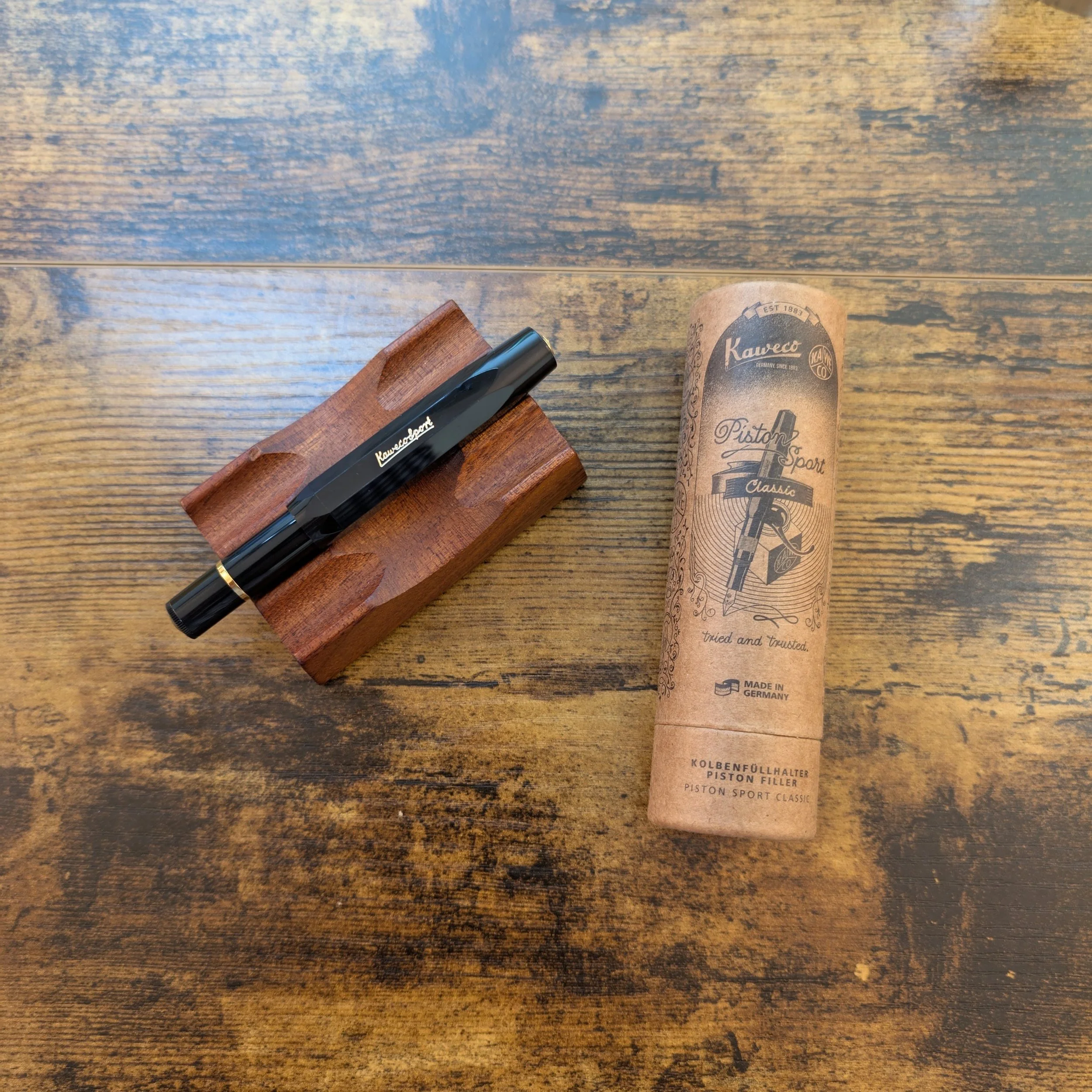 Kaweco Classic Sport Piston Filler Fountain Pen Packaging