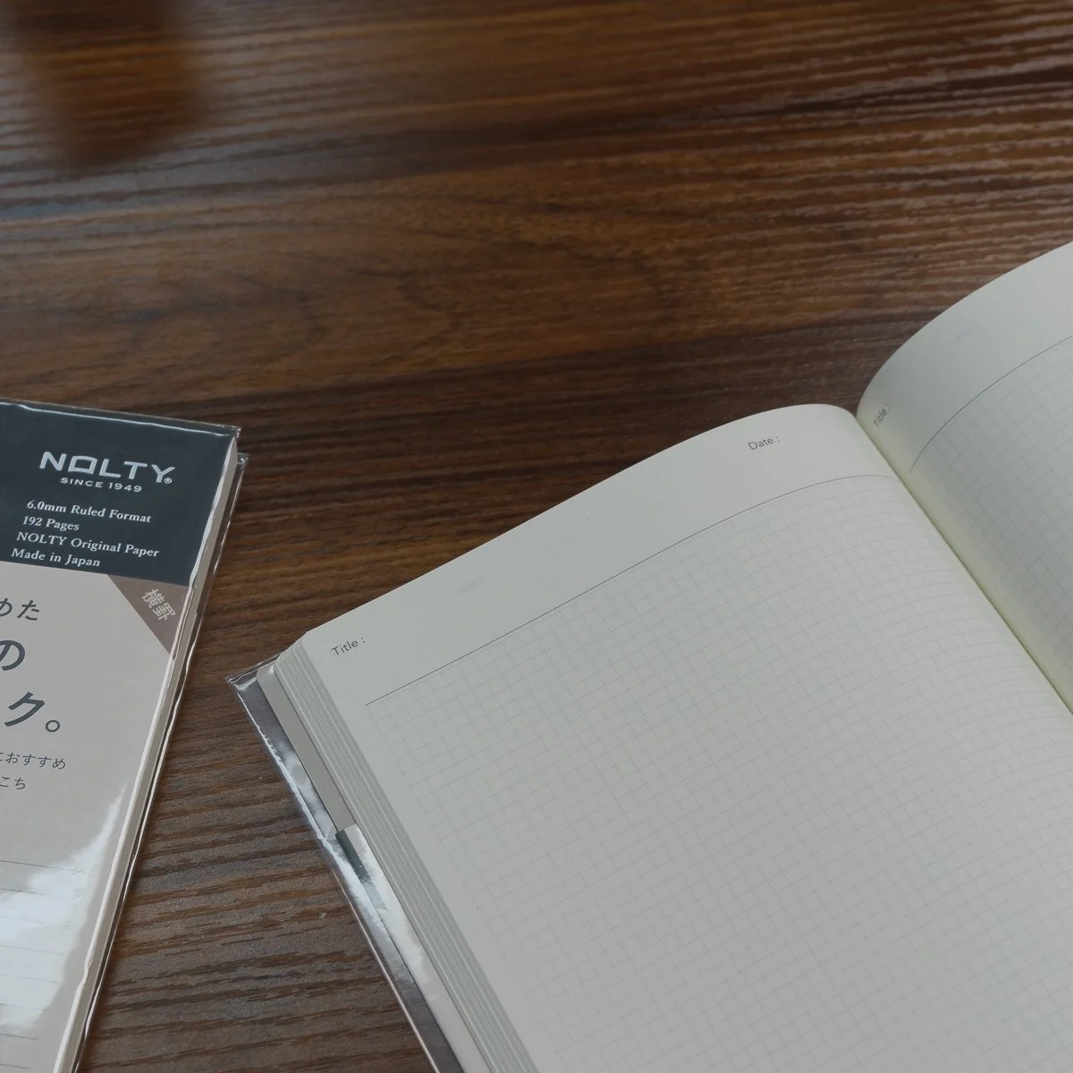 NOLTY Original A5 Notebooks Grid White Paper