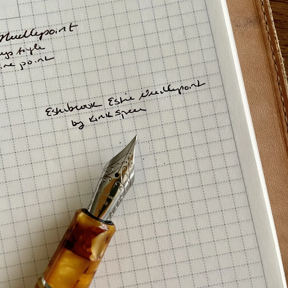 Exploring Stock Custom Nibs The Esterbrook Needlepoint by Kirk Speer