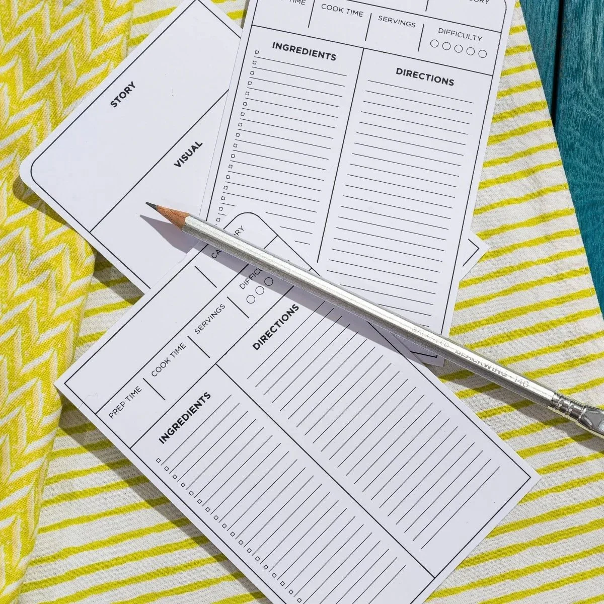 Blackwing Volume 140 Recipe Cards