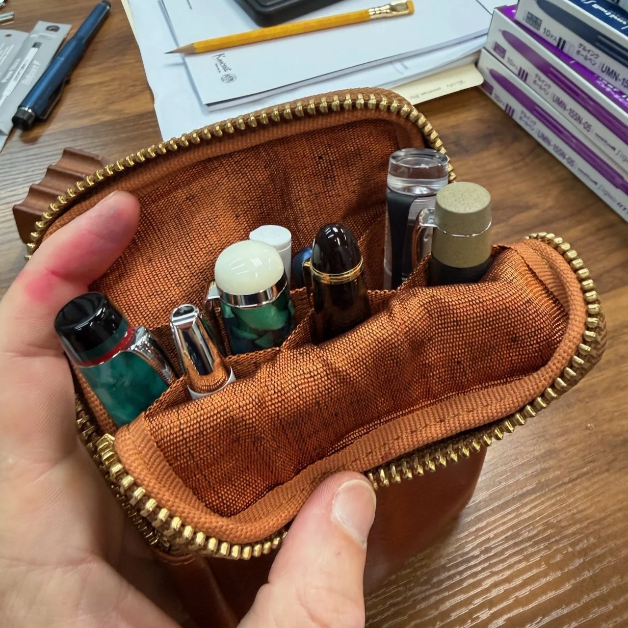 Flying with fountain pens travel kit