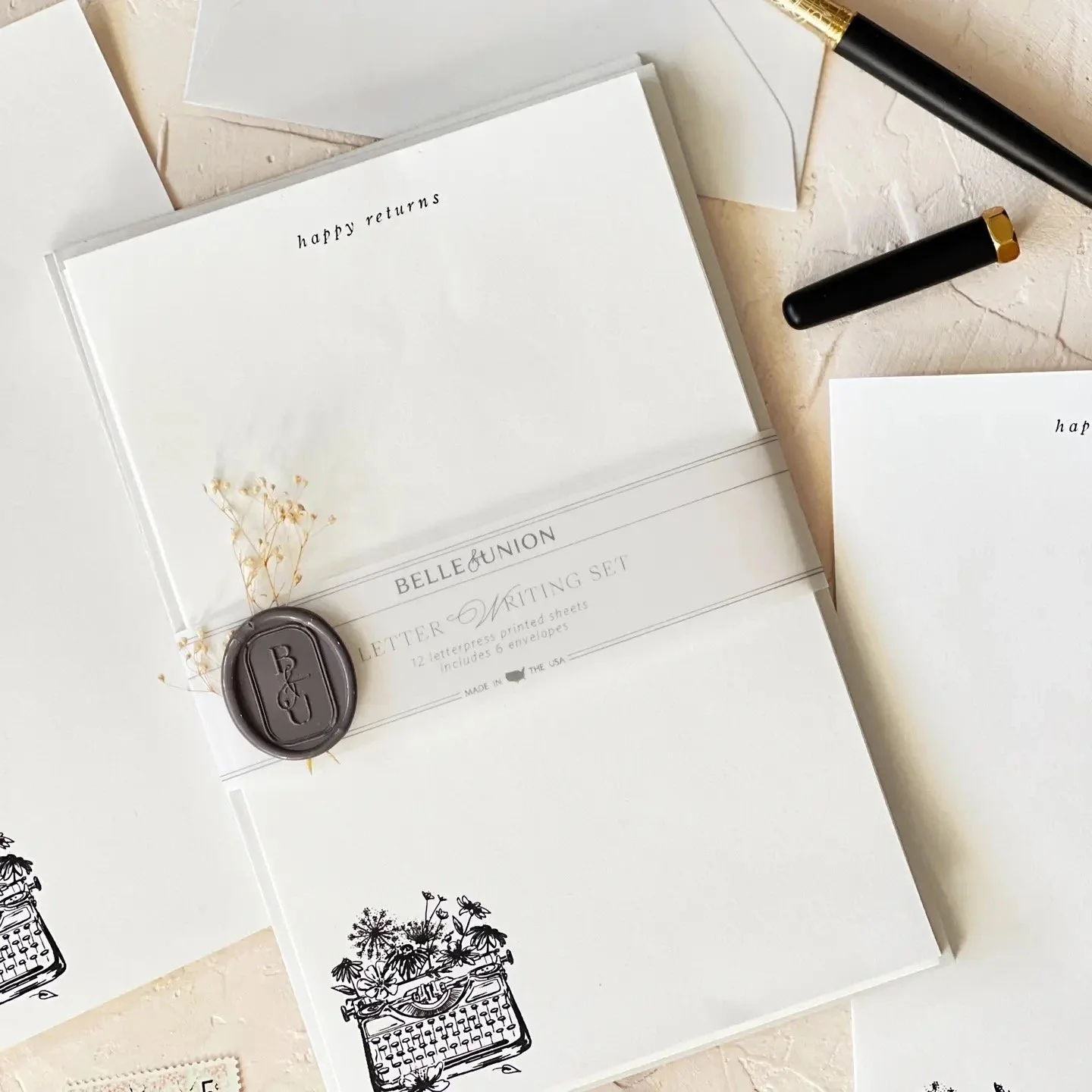 Belle & Union Happy Returns Letter Set