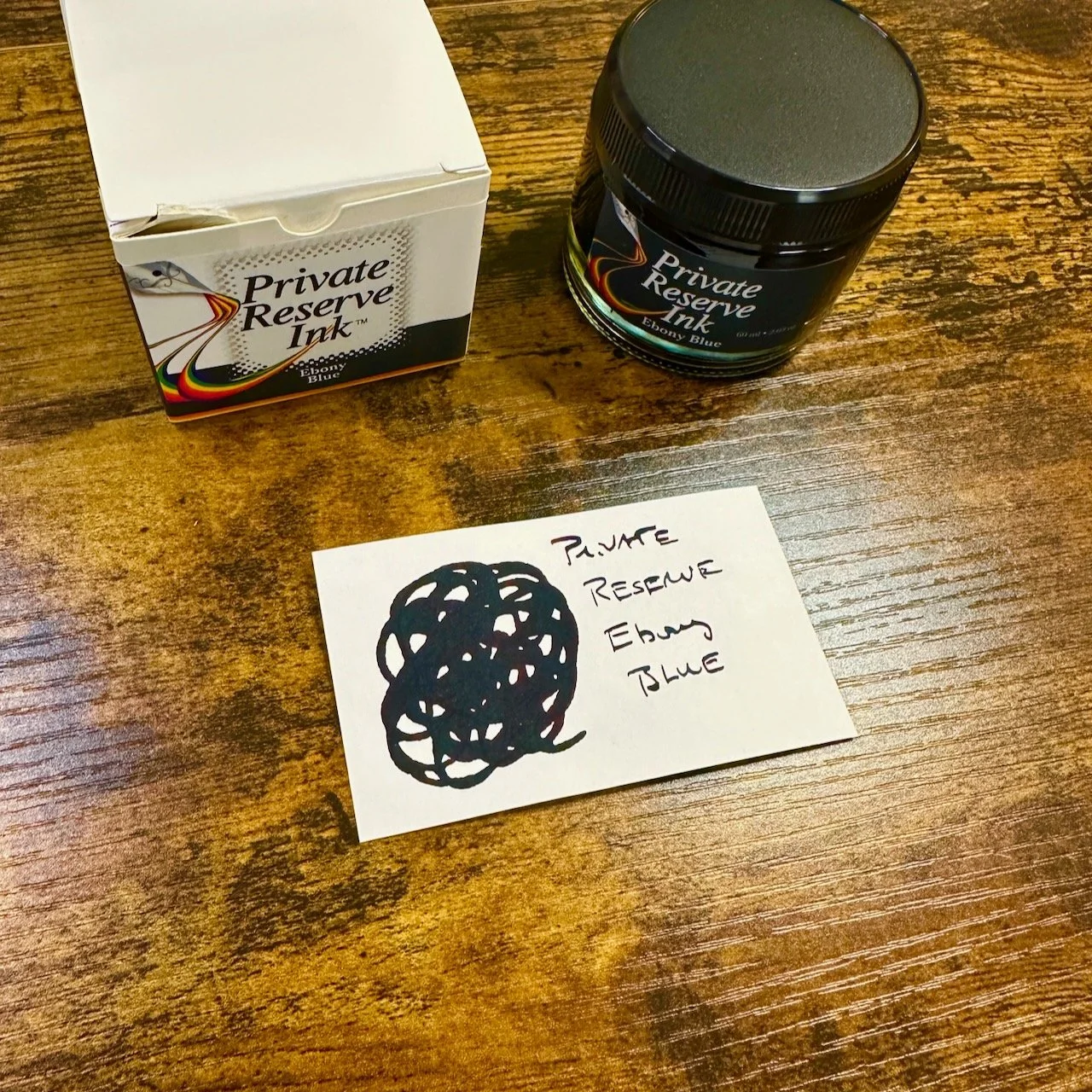 Private Reserve Ebony Blue Bottle