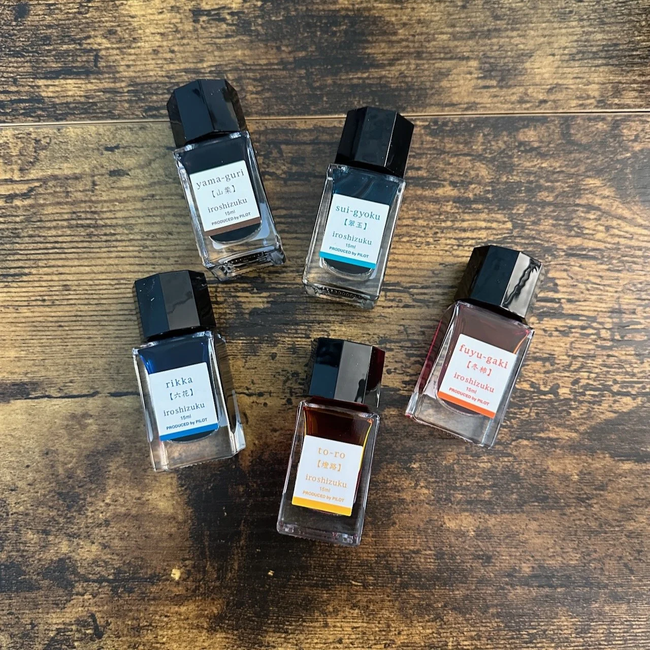 Pilot Iroshizuku 15ml Bottles.jpeg
