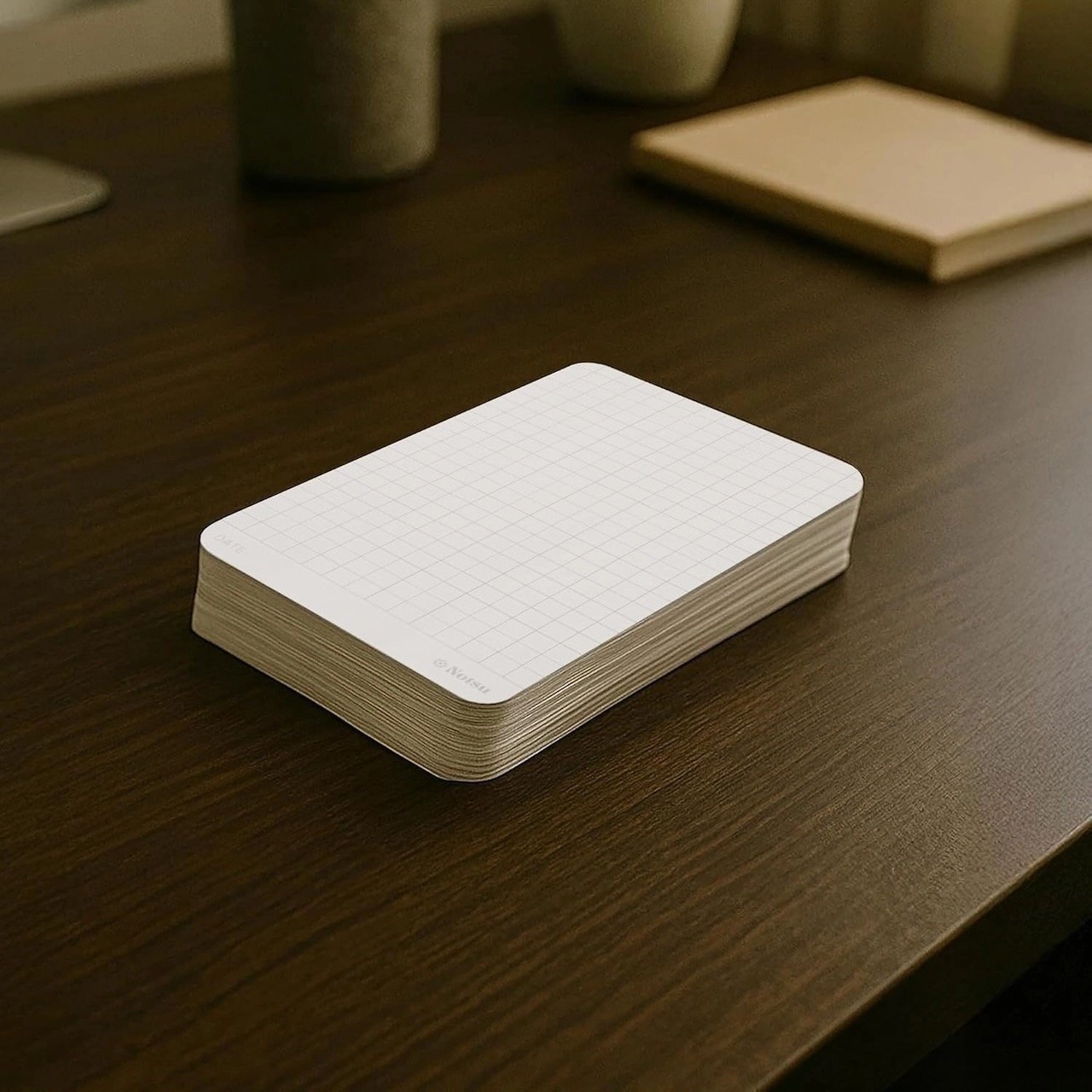 Notsu Graph Grid Index Cards Stacked