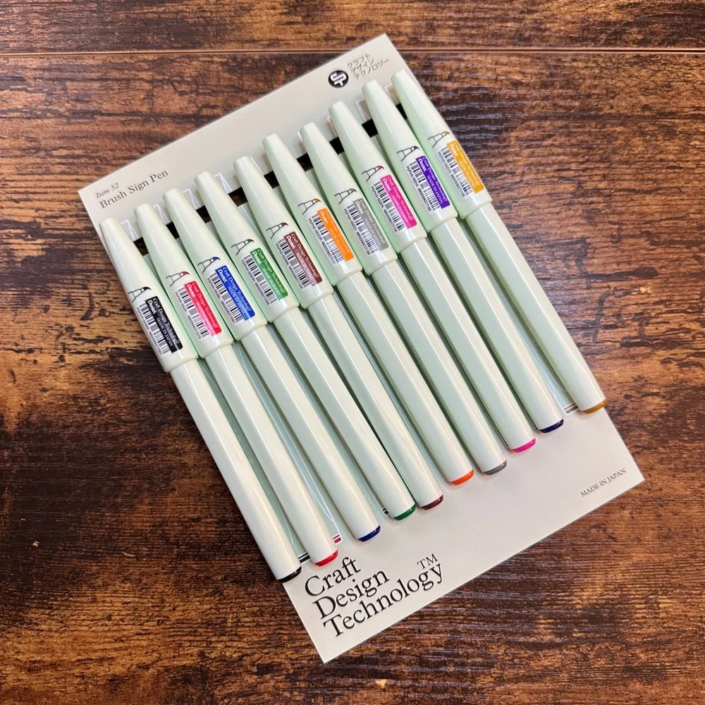 CDT Brush Sign Pens — The Gentleman Stationer