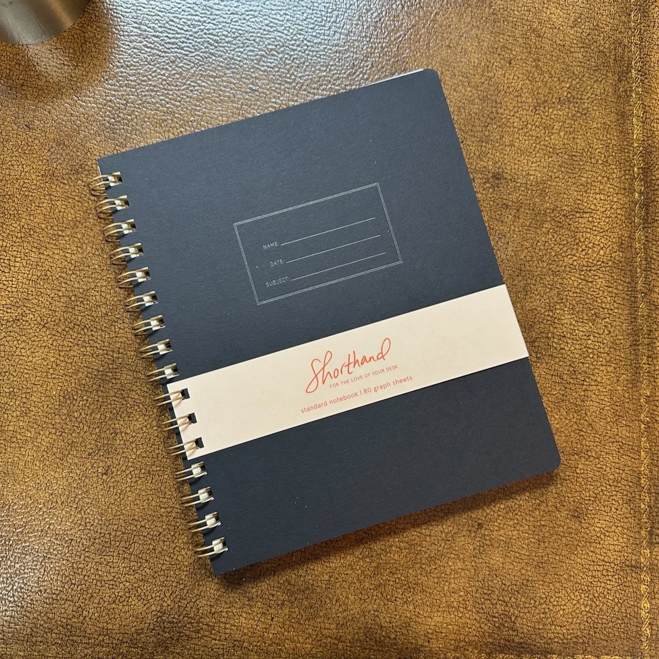 Shorthand Press Standard Notebook Black