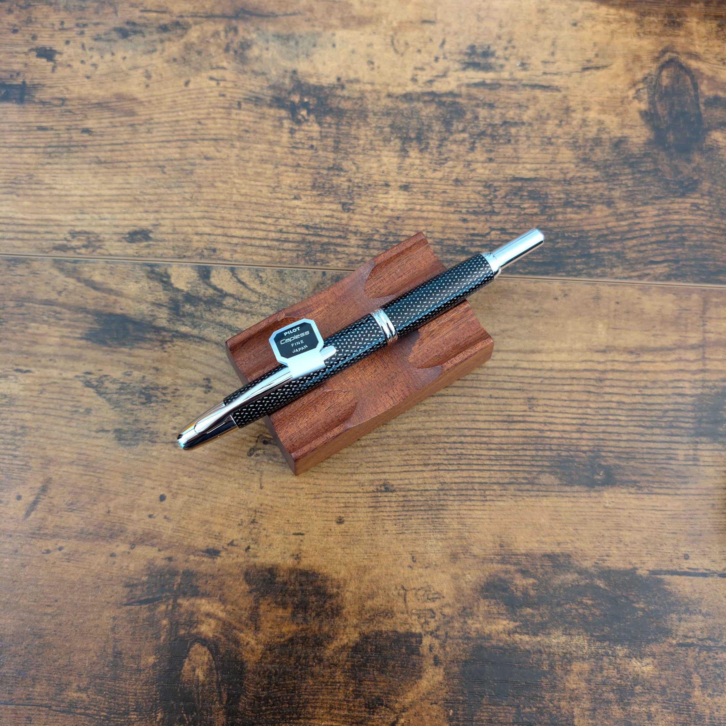 Pilot Vanishing Point Black Carbonesque