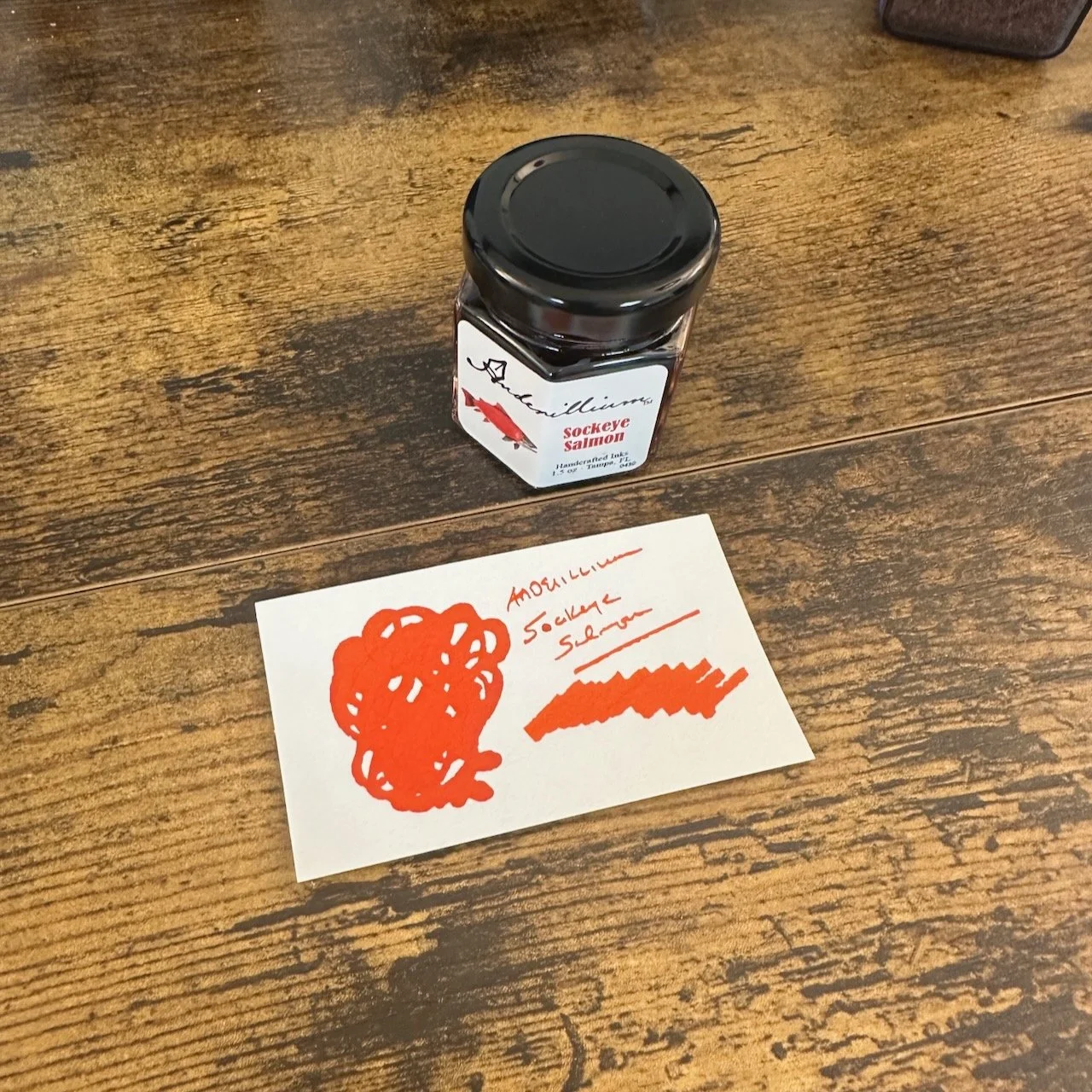 Anderillium Sockeye Salmon TGS Swatch