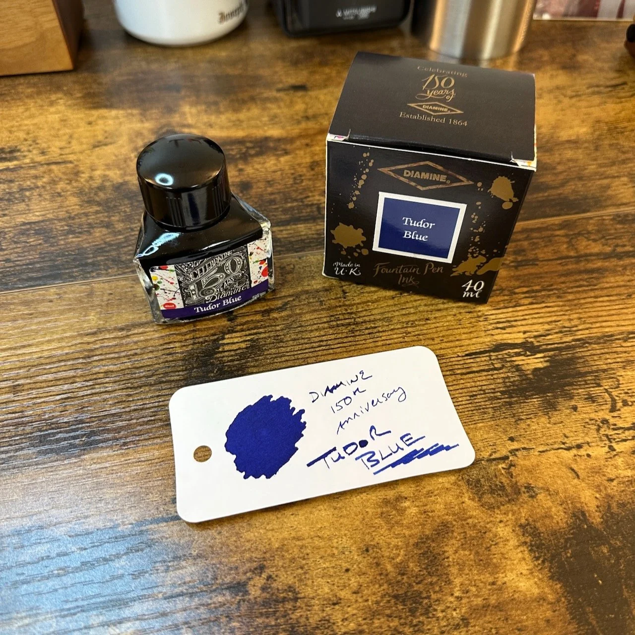 Diamine 150th Anniversary Tudor Blue