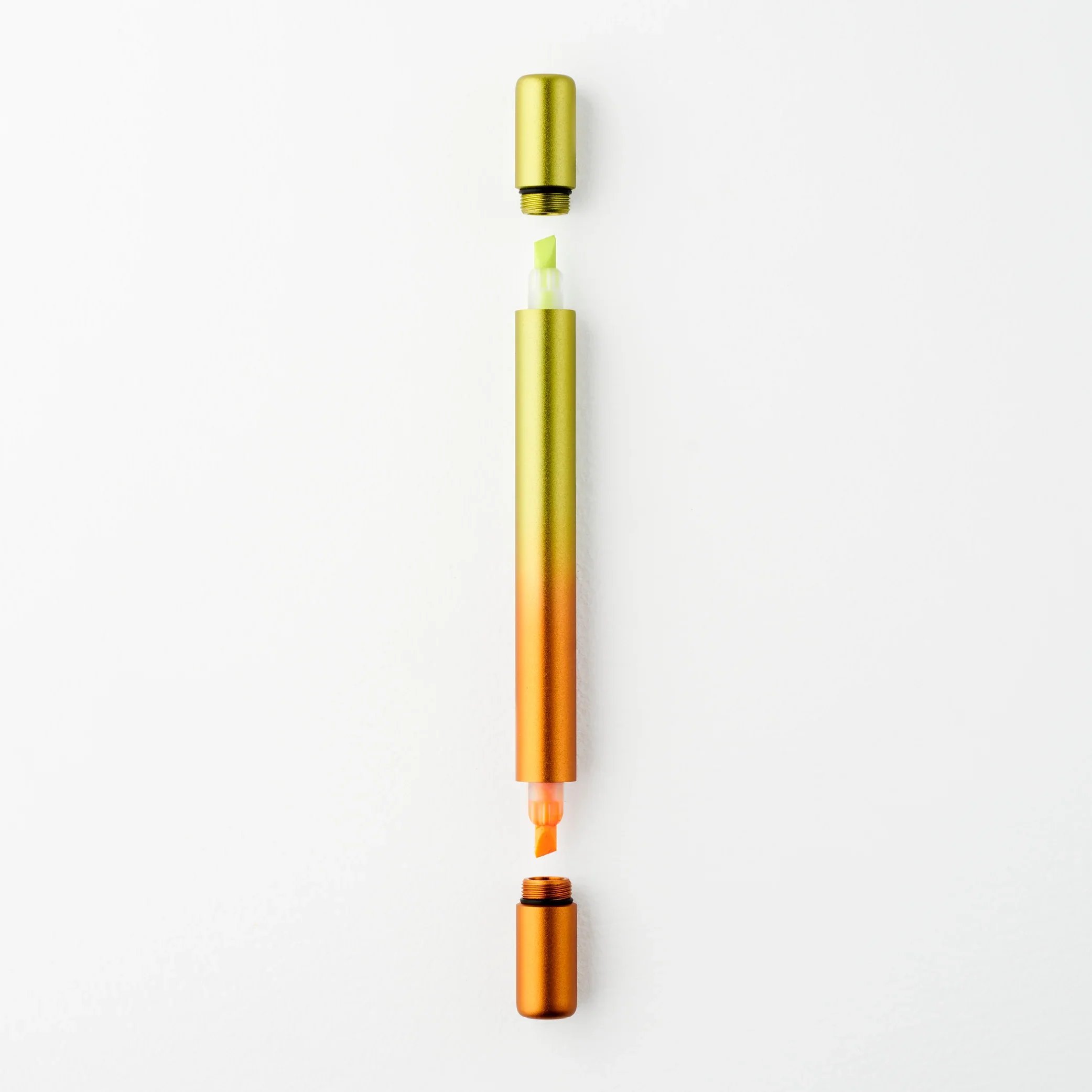 Tom's Studio Ori Highlighter Yellow Orange Uncapped