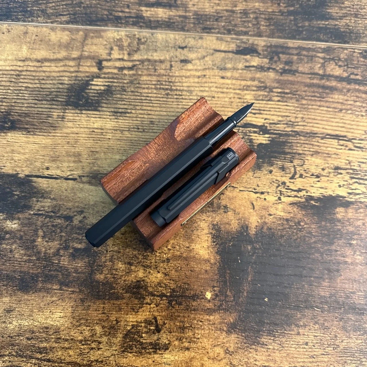 Caran d'Ache Black Code 849 Fountain Pen (Uncapped Section)