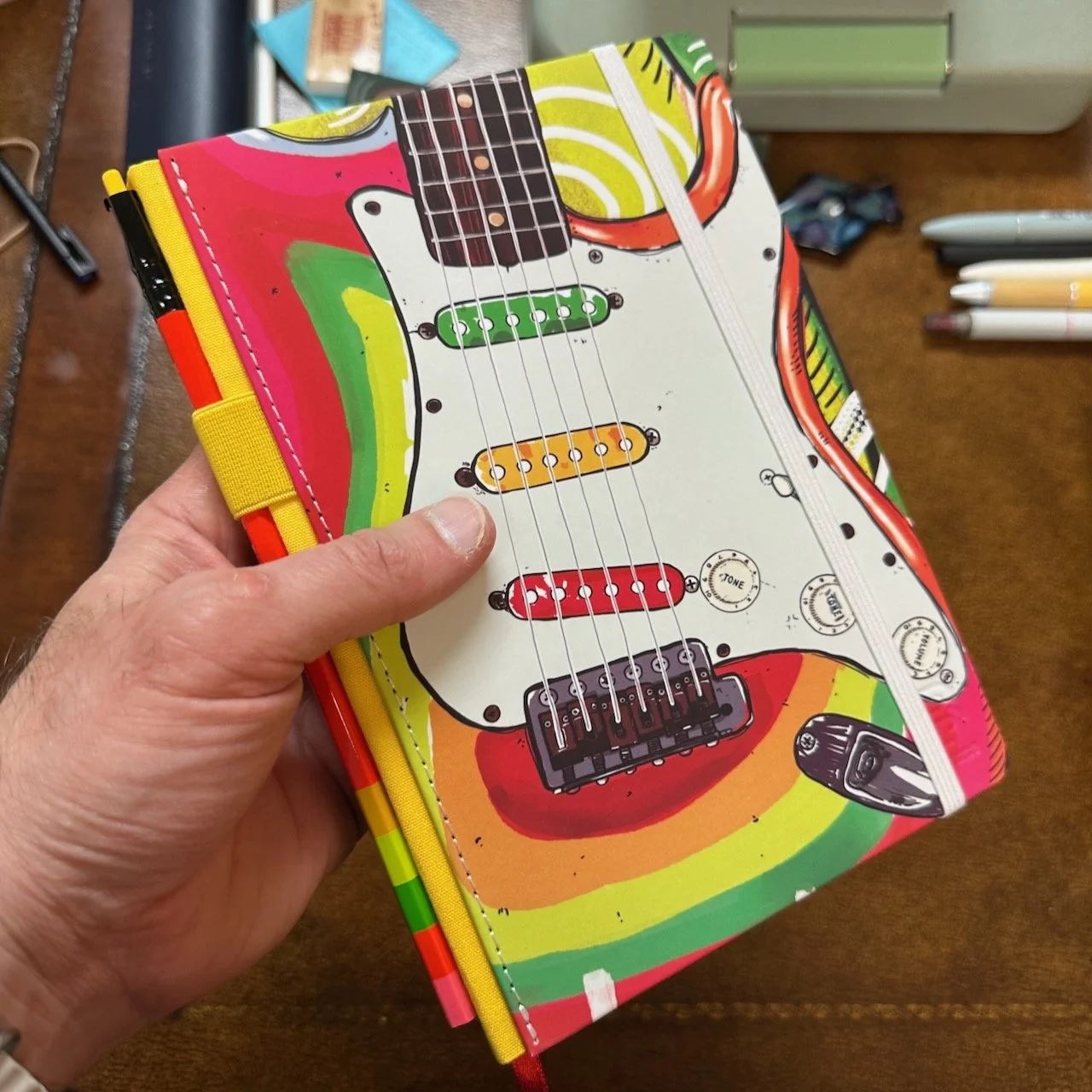 Blackwing x George Harrison Writing Sample Cover