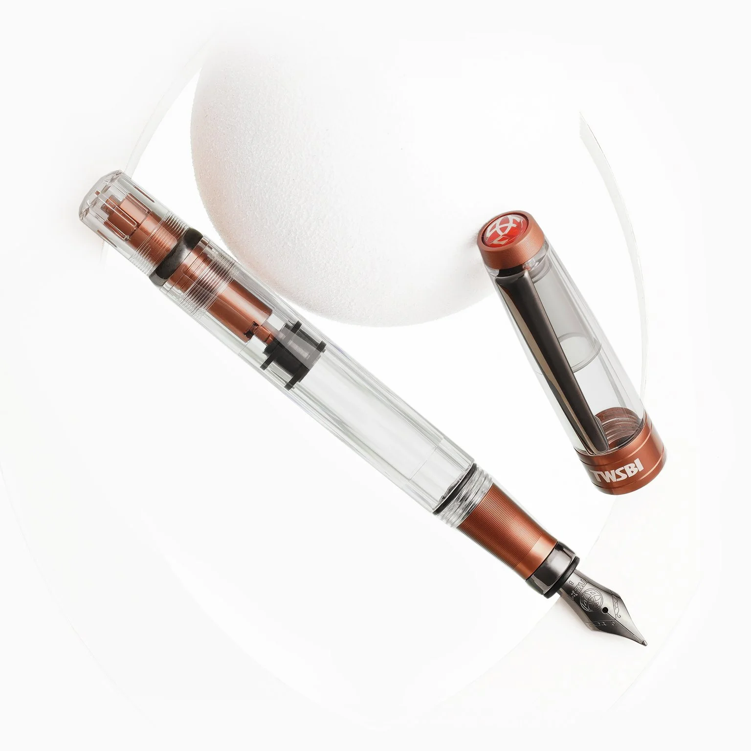 TWSBI 580 ALR Affogato with Onyx Trim