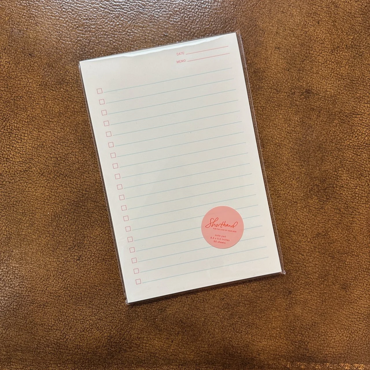 Shorthand Press Task Pad