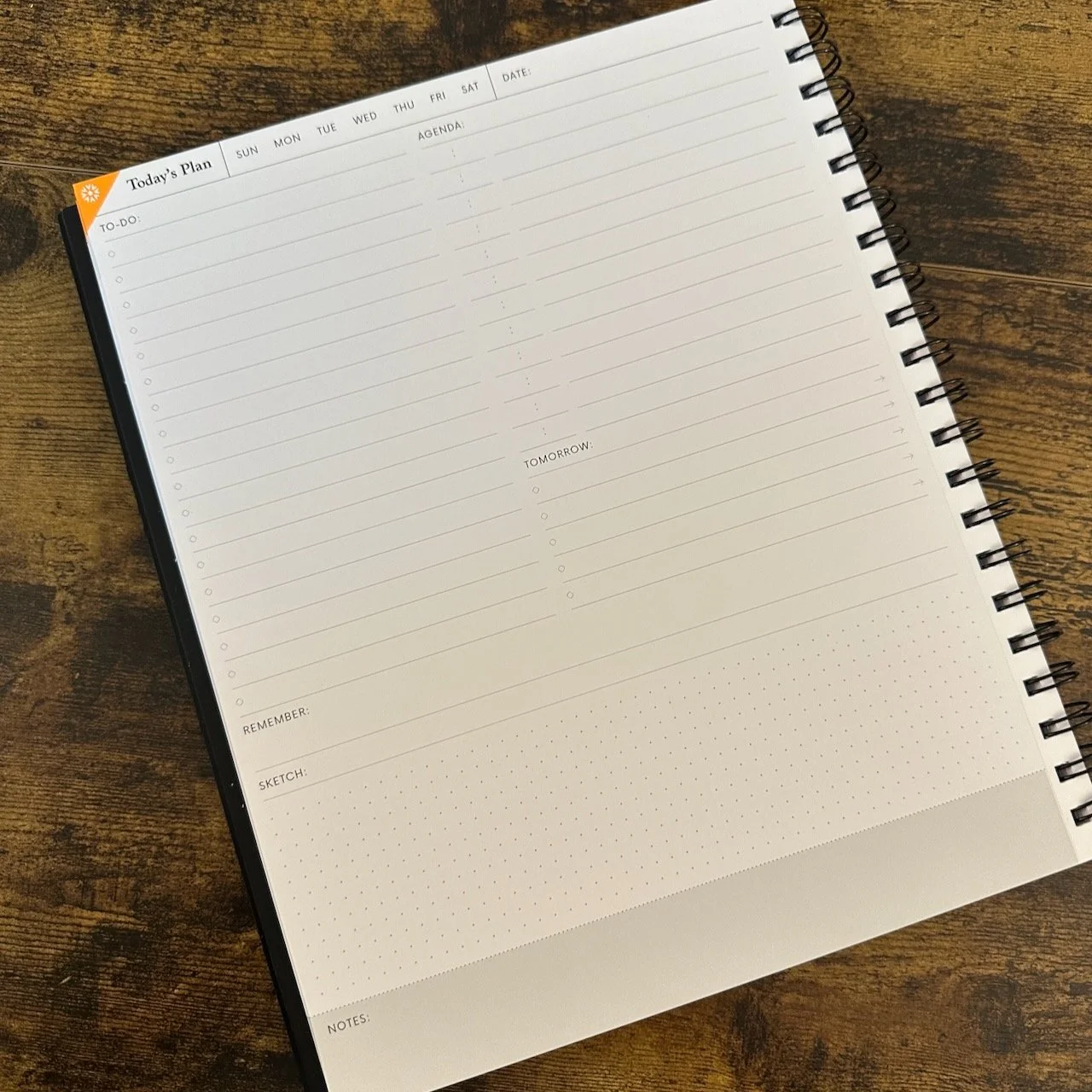 Notsu Weekly Planner Layout Side 1