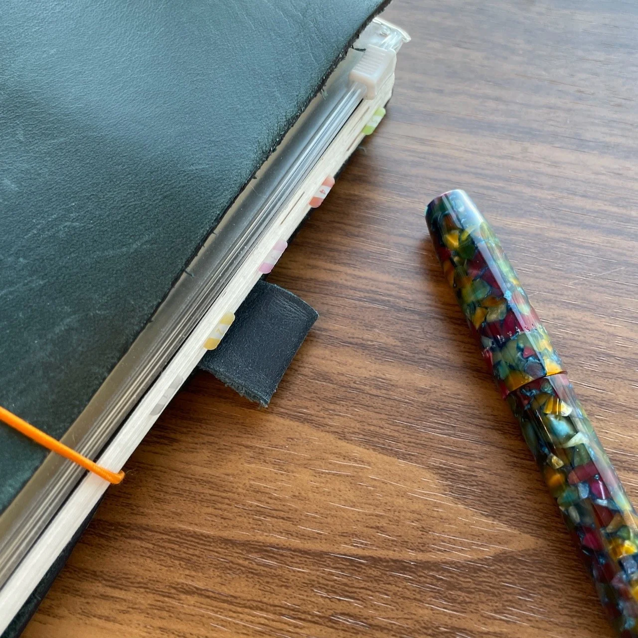 TRAVELER'S Notebook Leather Cover in Blue (Joe's Notebook)