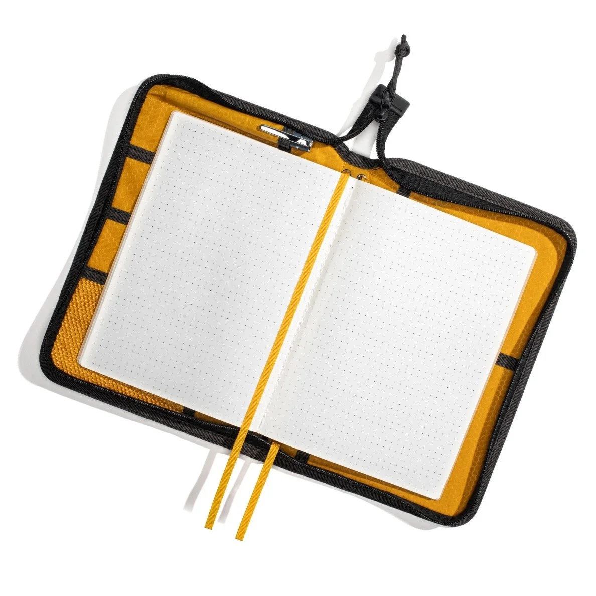 Lochby Field Folio A5 (Charcoal/Gold) (Open)