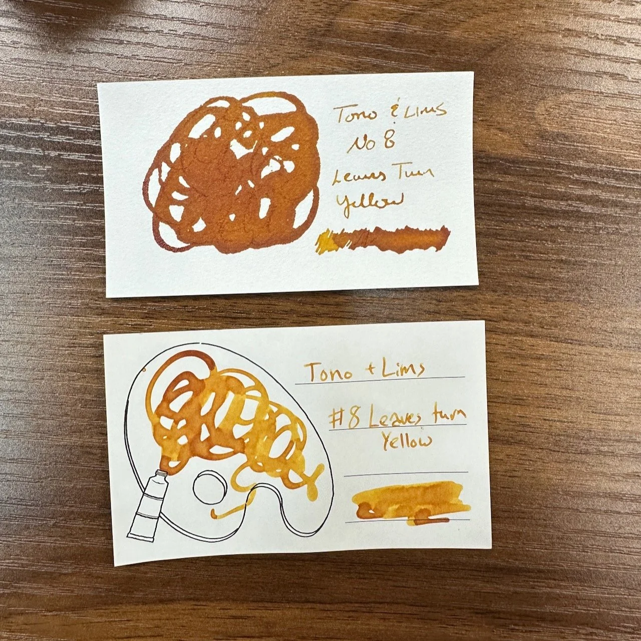 Tono & Lims No. 8: Leaves Turn Yellow (Two Papers)