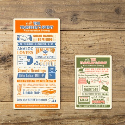 Traveler's Company 2026 Pencil Boards