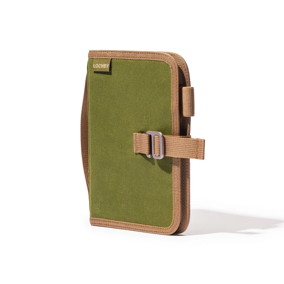 Lochby A6 Field Binder Olive
