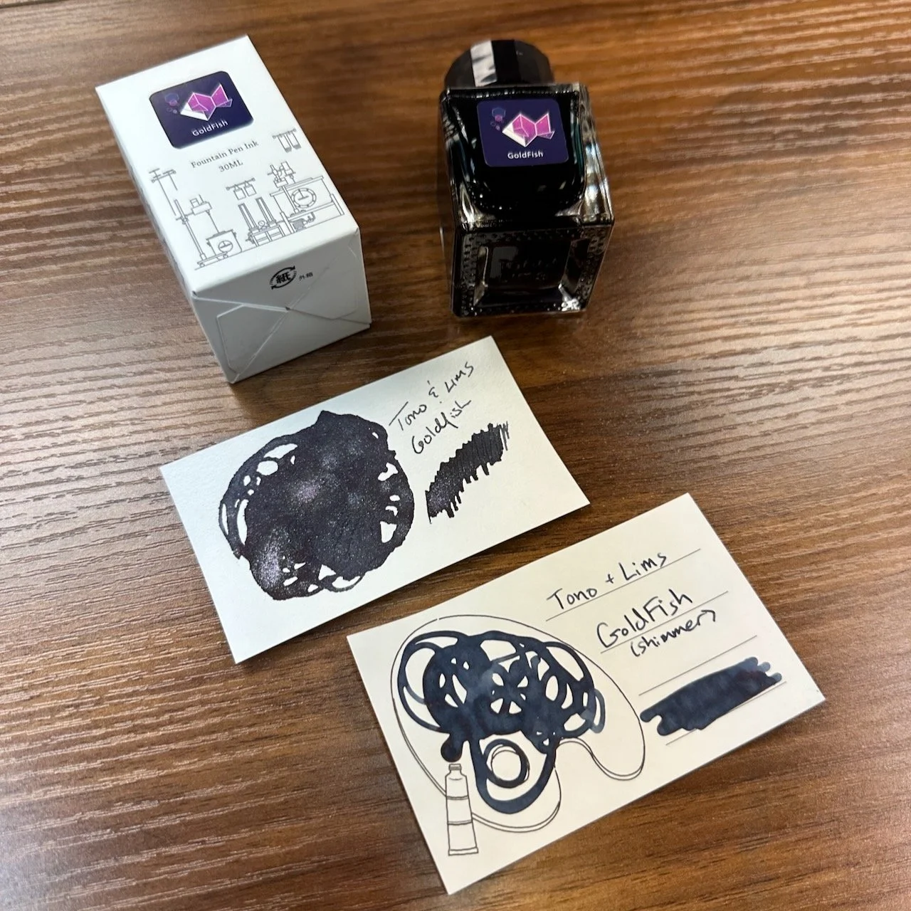 Tono & Lims Goldfish Shimmer Ink