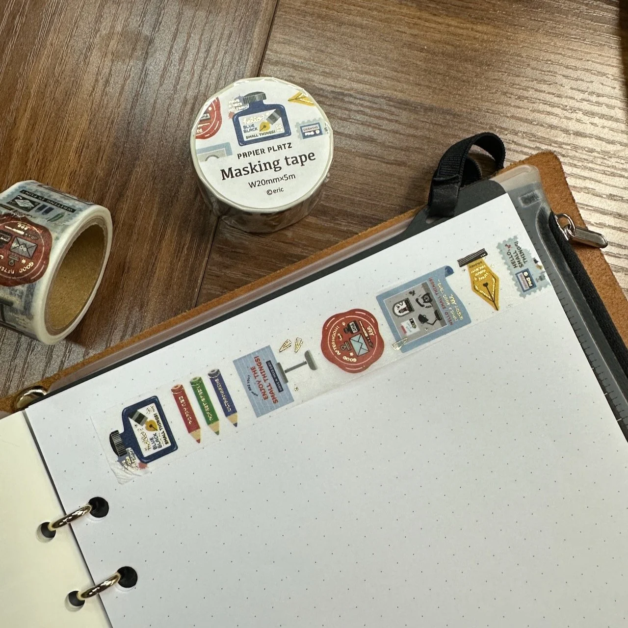 Papier Platz x Eric Washi Tape Writing Utensils