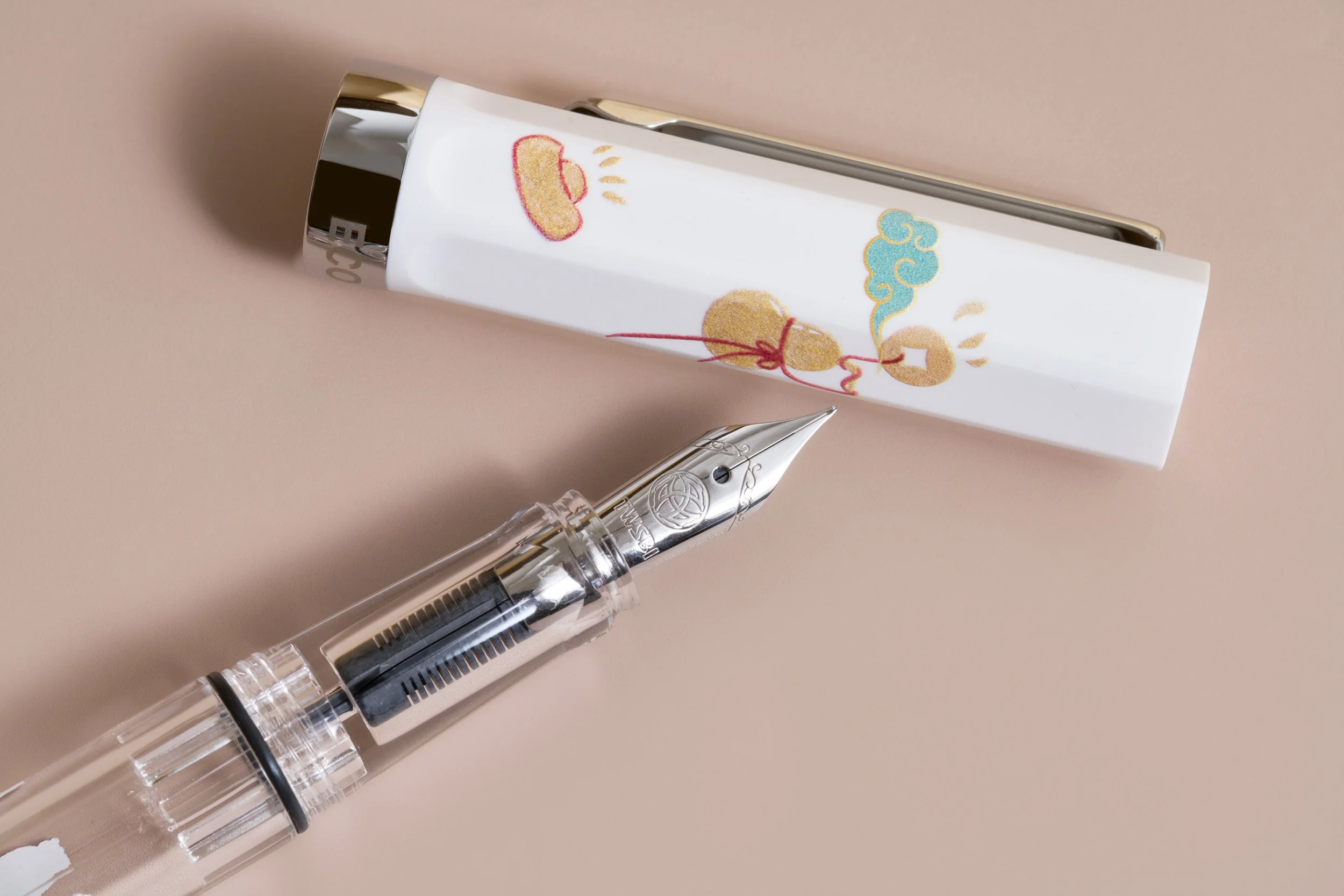 TWSBI Horse Year Cap Artwork