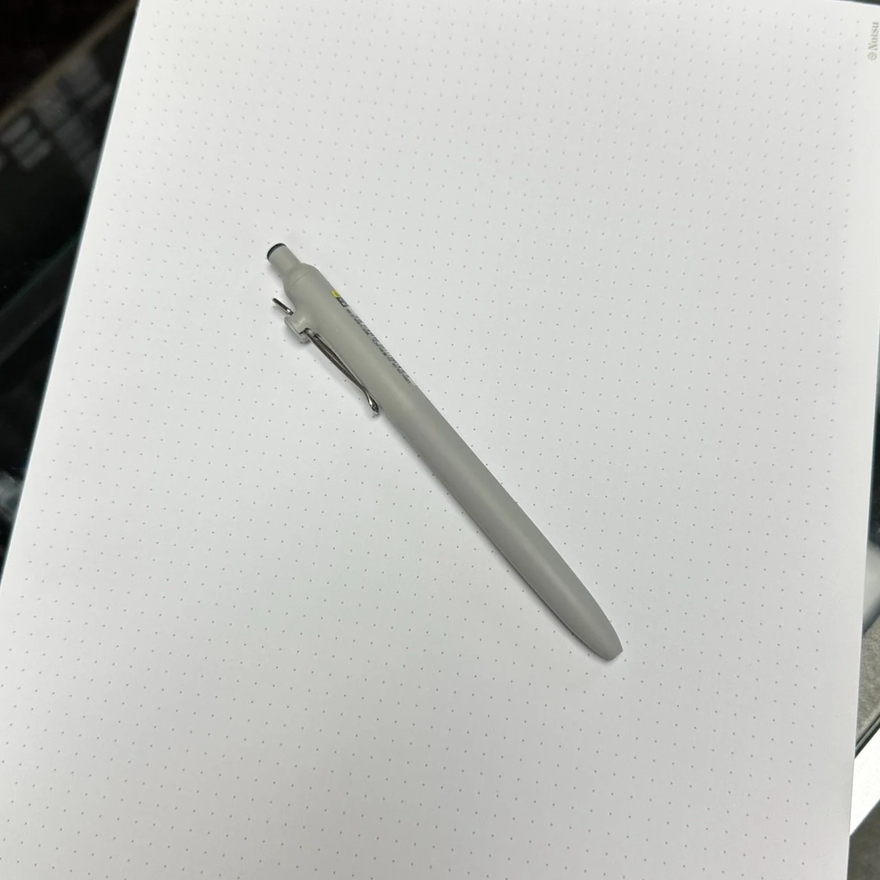 Uni Zento Standard Black with Black Ink