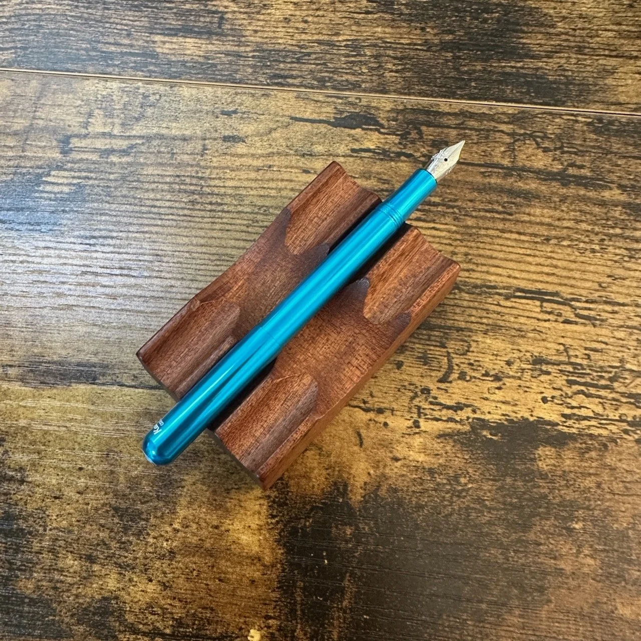 Kaweco Liliput Fountain Pen Blue Posted