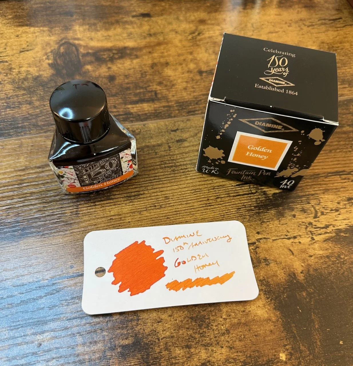 Diamine 150th Anniversary Golden Honey